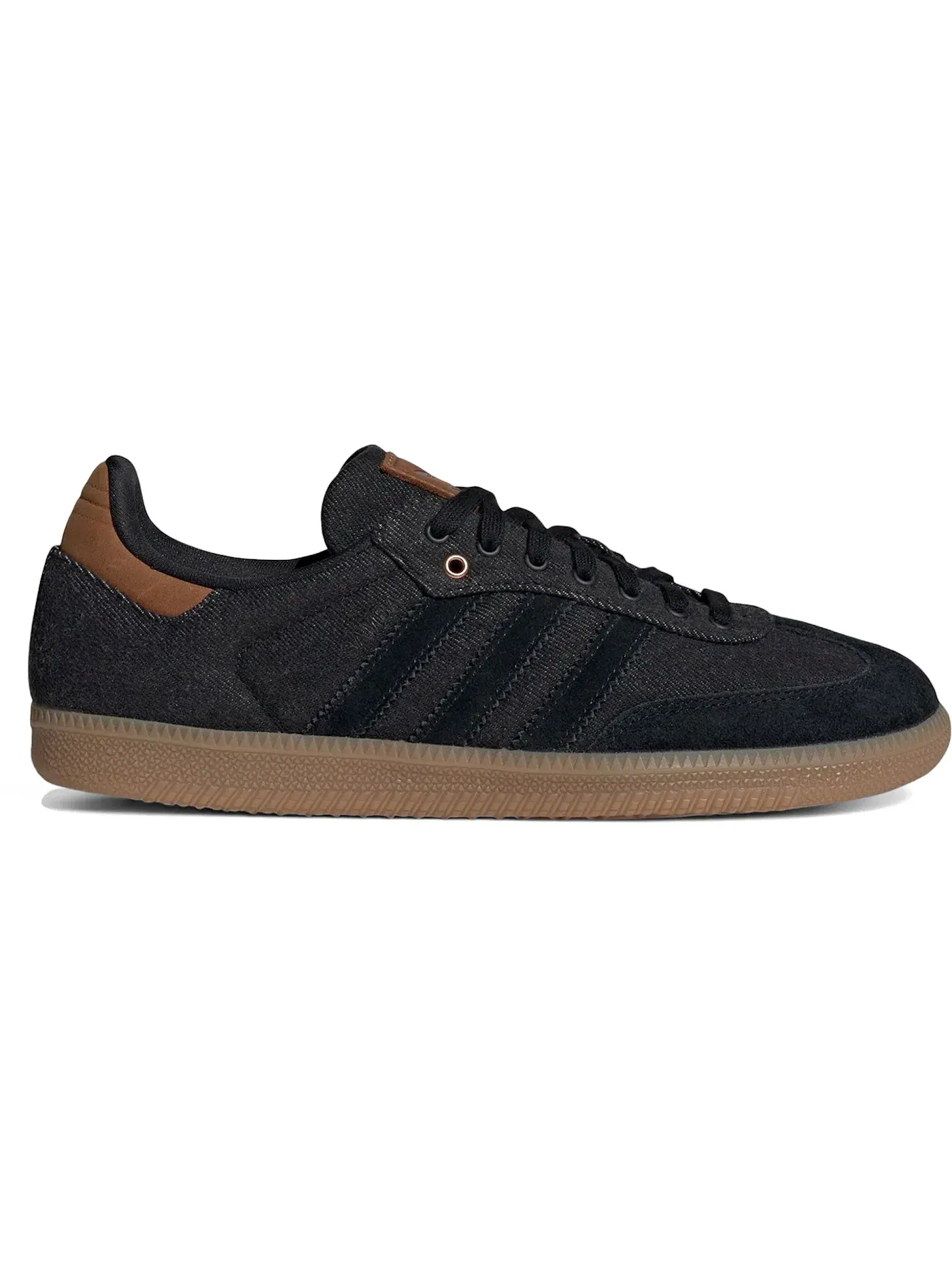 Мужские кроссовки с джинсовыми вставками Adidas Samba OG — изображение 1 из 1, черный
