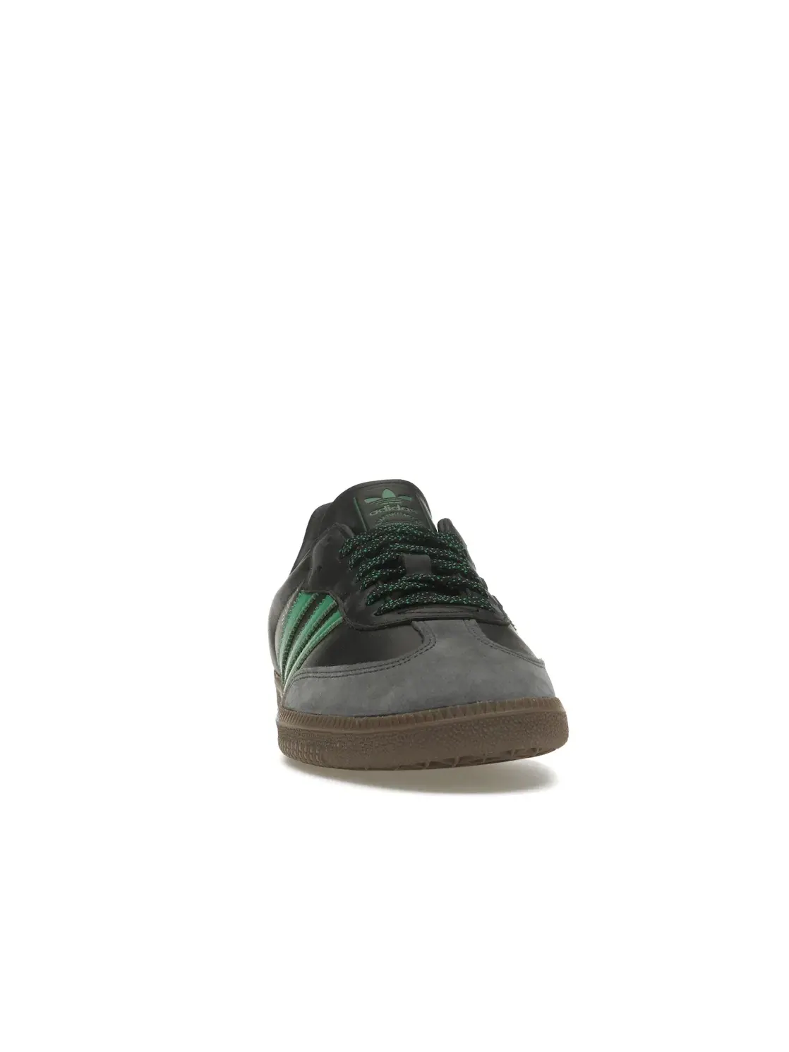 Женские кроссовки lifestyle Adidas Samba OG — изображение 2 из 4, черный/зеленый/серый