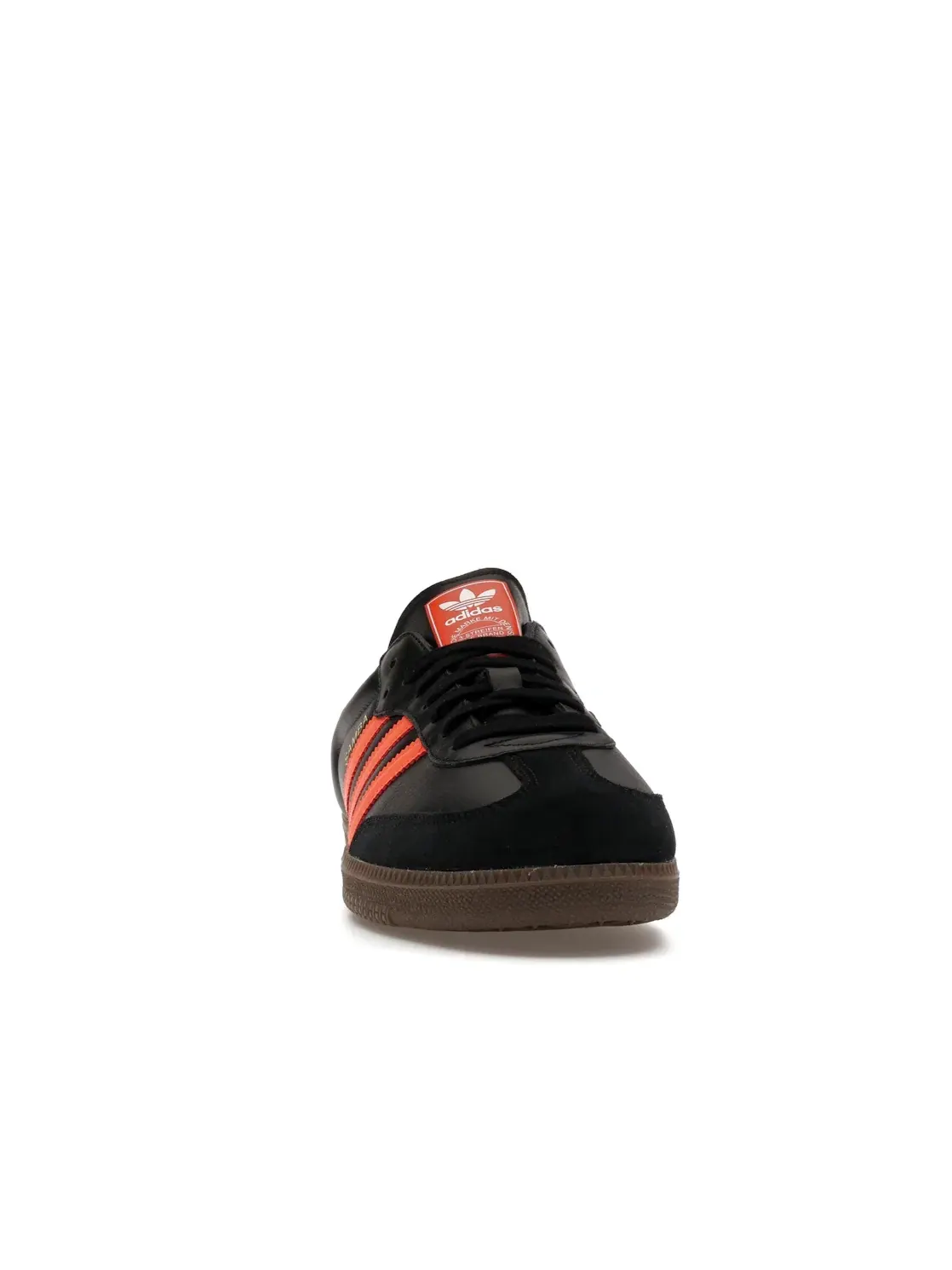 Мужские кроссовки lifestyle Adidas Samba OG — изображение 2 из 4, черный/оранжевый