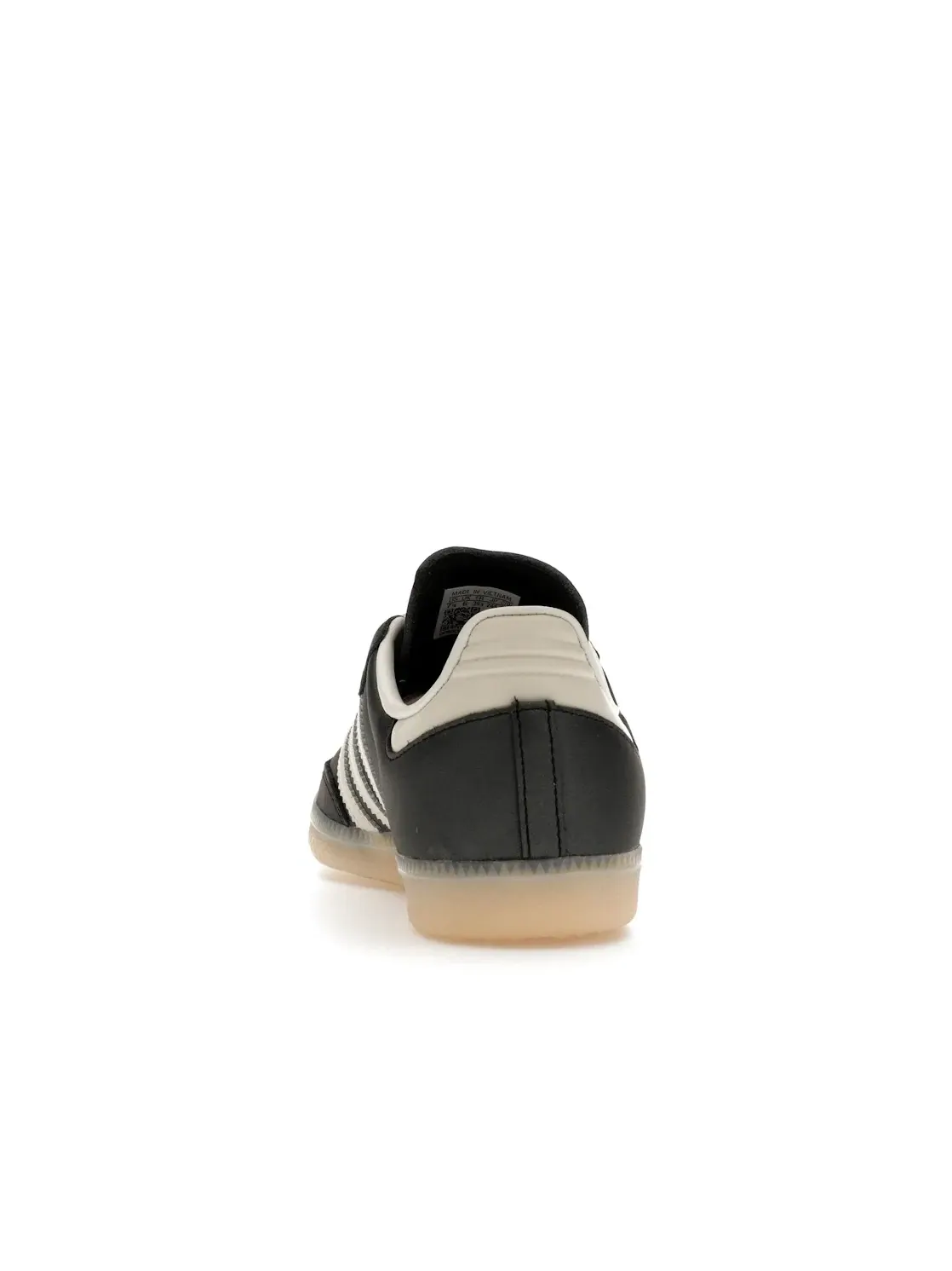 Женские кроссовки с розовыми ленточками Adidas Samba OG — изображение 4 из 4, черный/бежевый/розовый