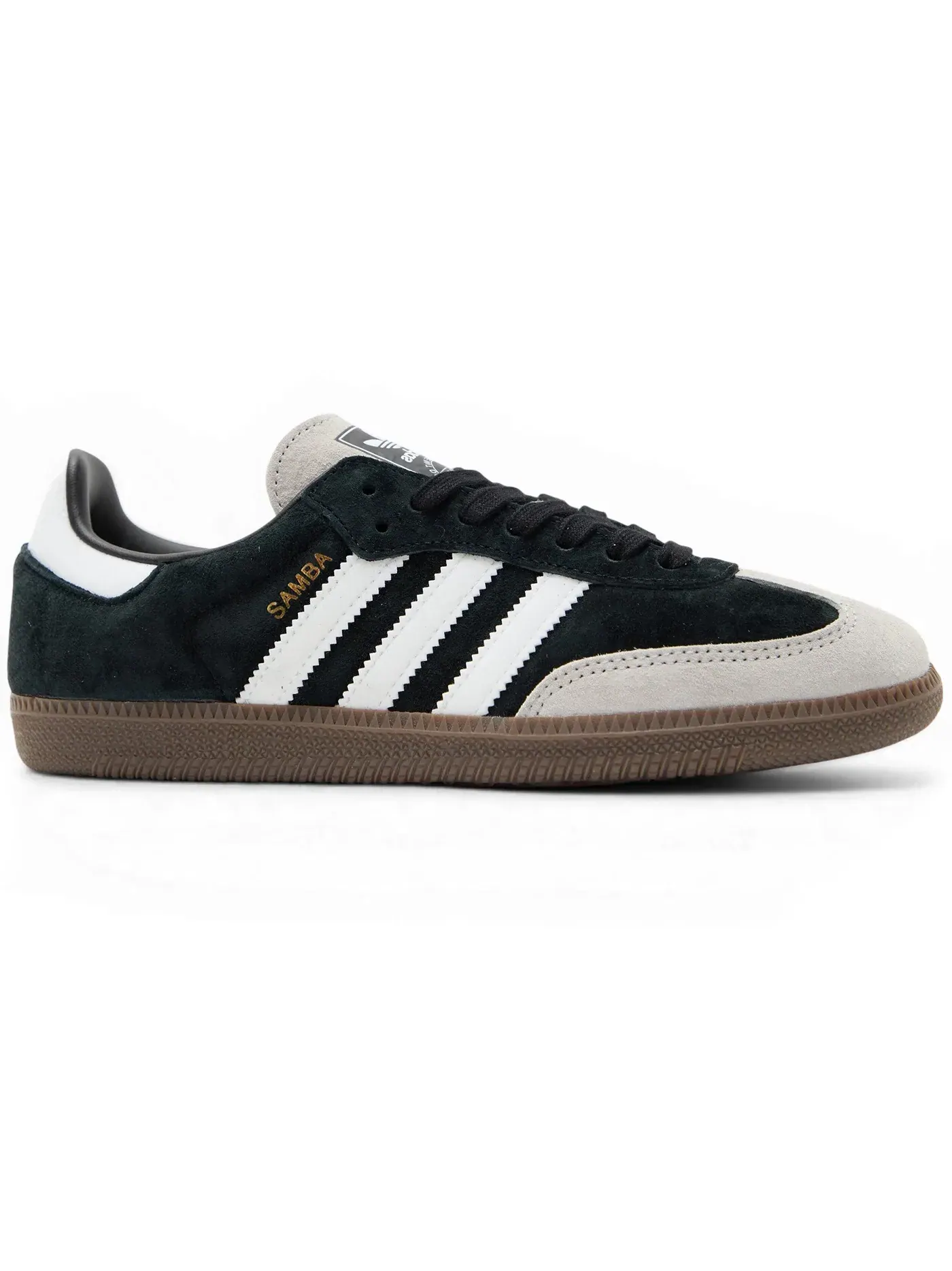 Женские кроссовки Lifestyle Adidas Samba OG — изображение 1 из 1, черный/белый/серый