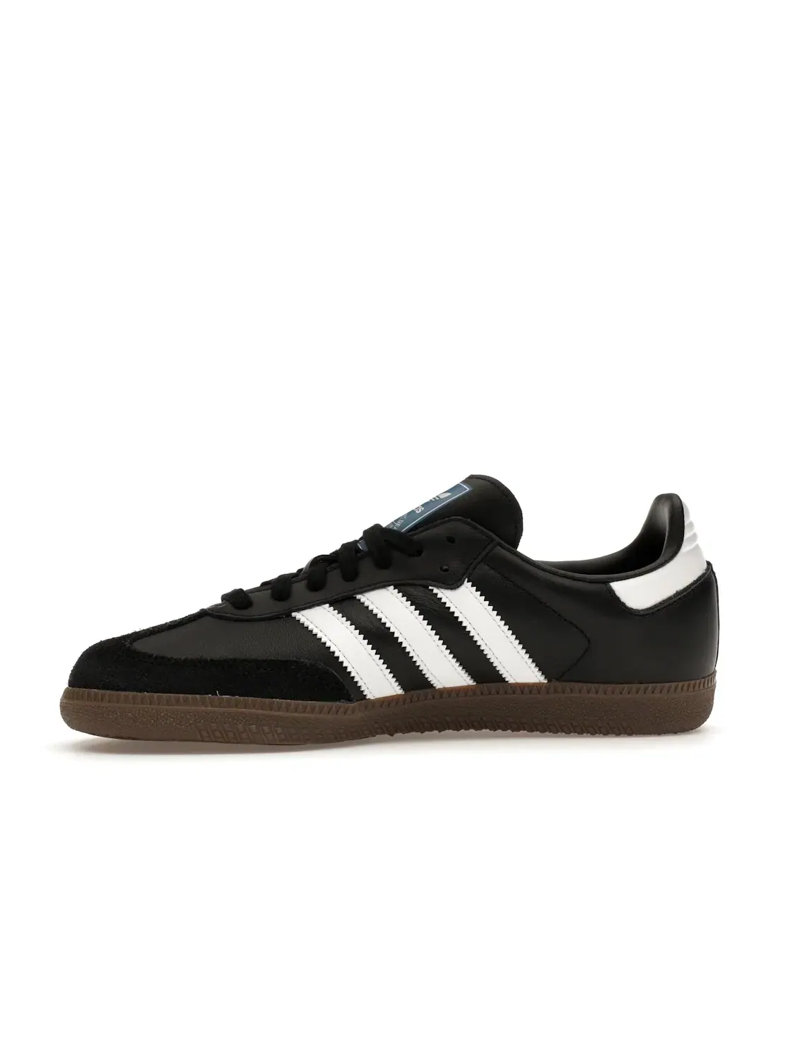 Женские кроссовки Lifestyle с длинным язычком Adidas Samba OG — изображение 3 из 4, белый/черный/прозрачный