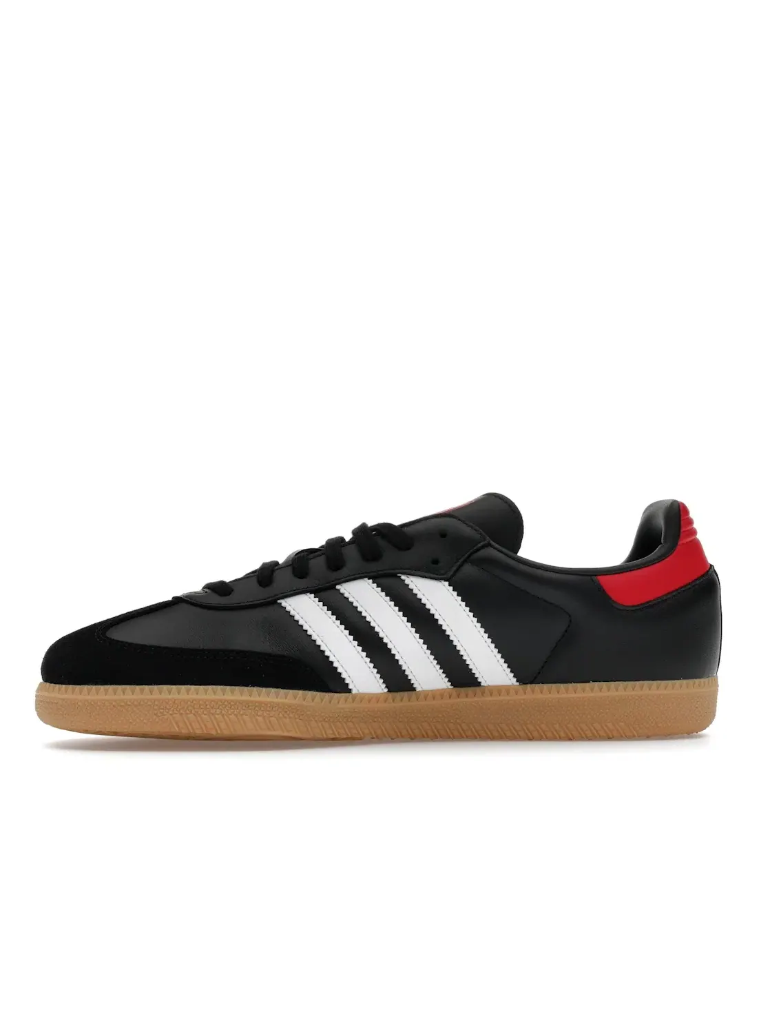 Мужские кроссовки lifestyle Adidas Samba OG — изображение 3 из 4, черный/белый