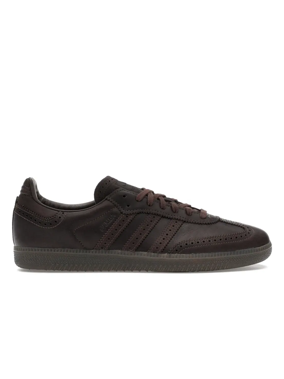 Мужские кроссовки с замшевым верхом Adidas Samba OG Brogue Pack — изображение 1 из 4, коричневый/коричневый