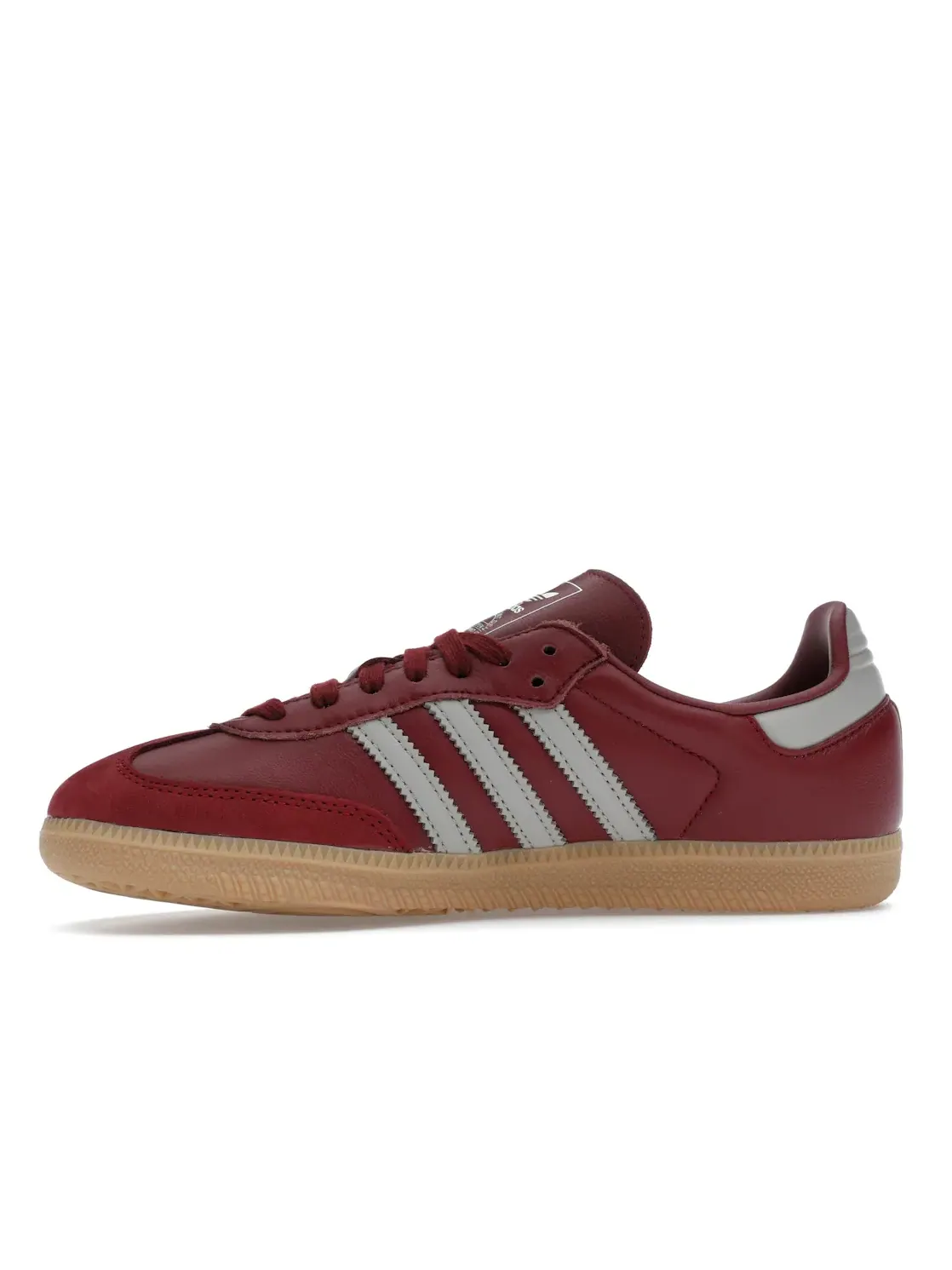 Женские кроссовки Lifestyle Adidas Samba OG — изображение 3 из 4, бордовый