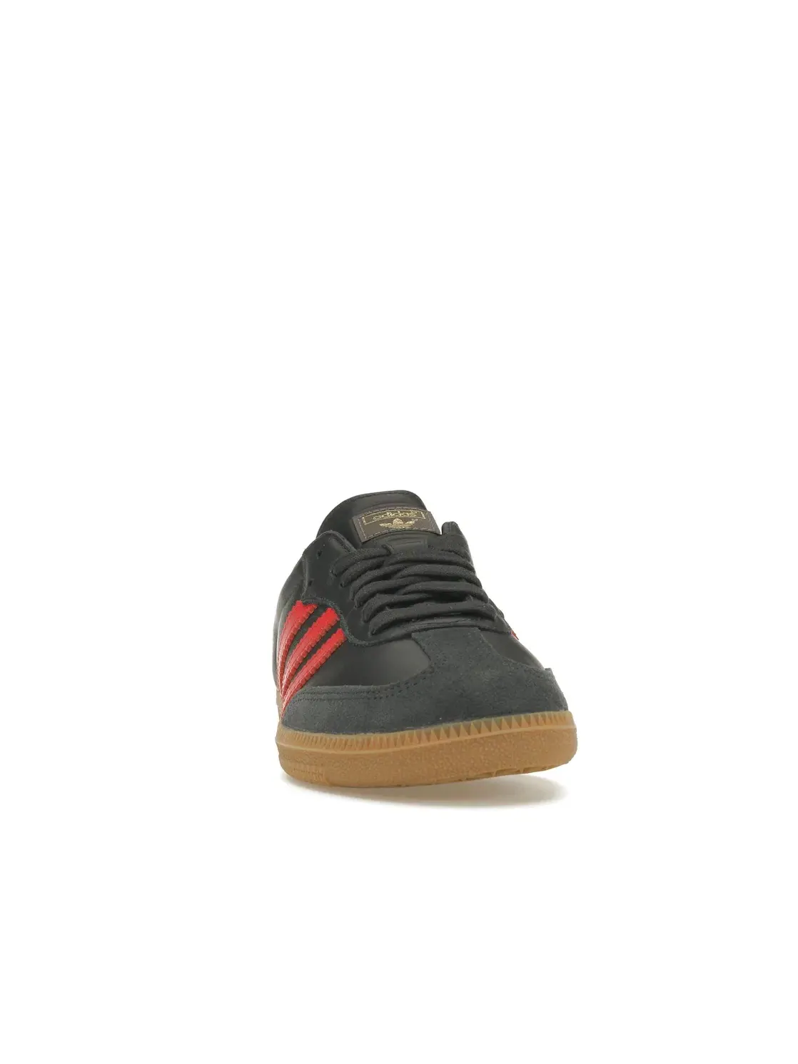Мужские кроссовки с замшевым верхом Adidas Samba OG, Carbon/Better Scarlet/Gum — изображение 2 из 4