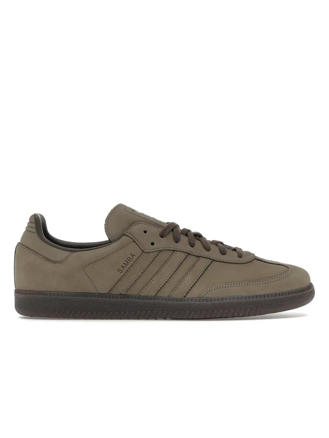 Мужские кроссовки Lifestyle Adidas Samba OG — изображение 1 из 4, оливковый