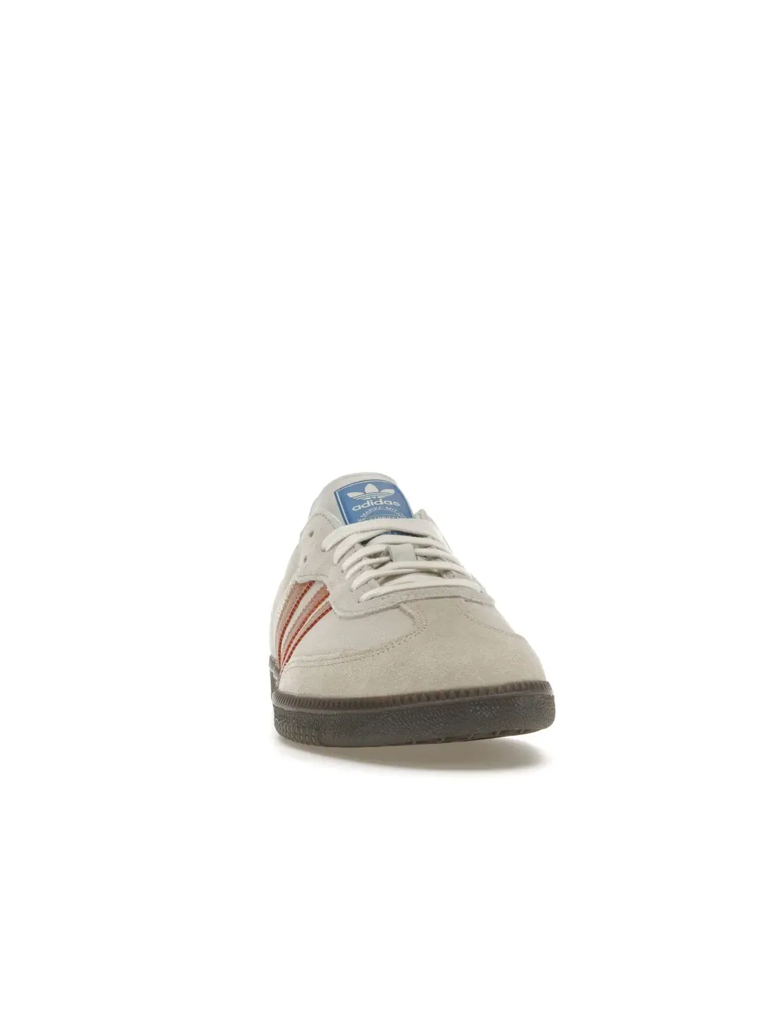 Мужские кроссовки из замши Samba OG Adidas — изображение 2 из 4, белый