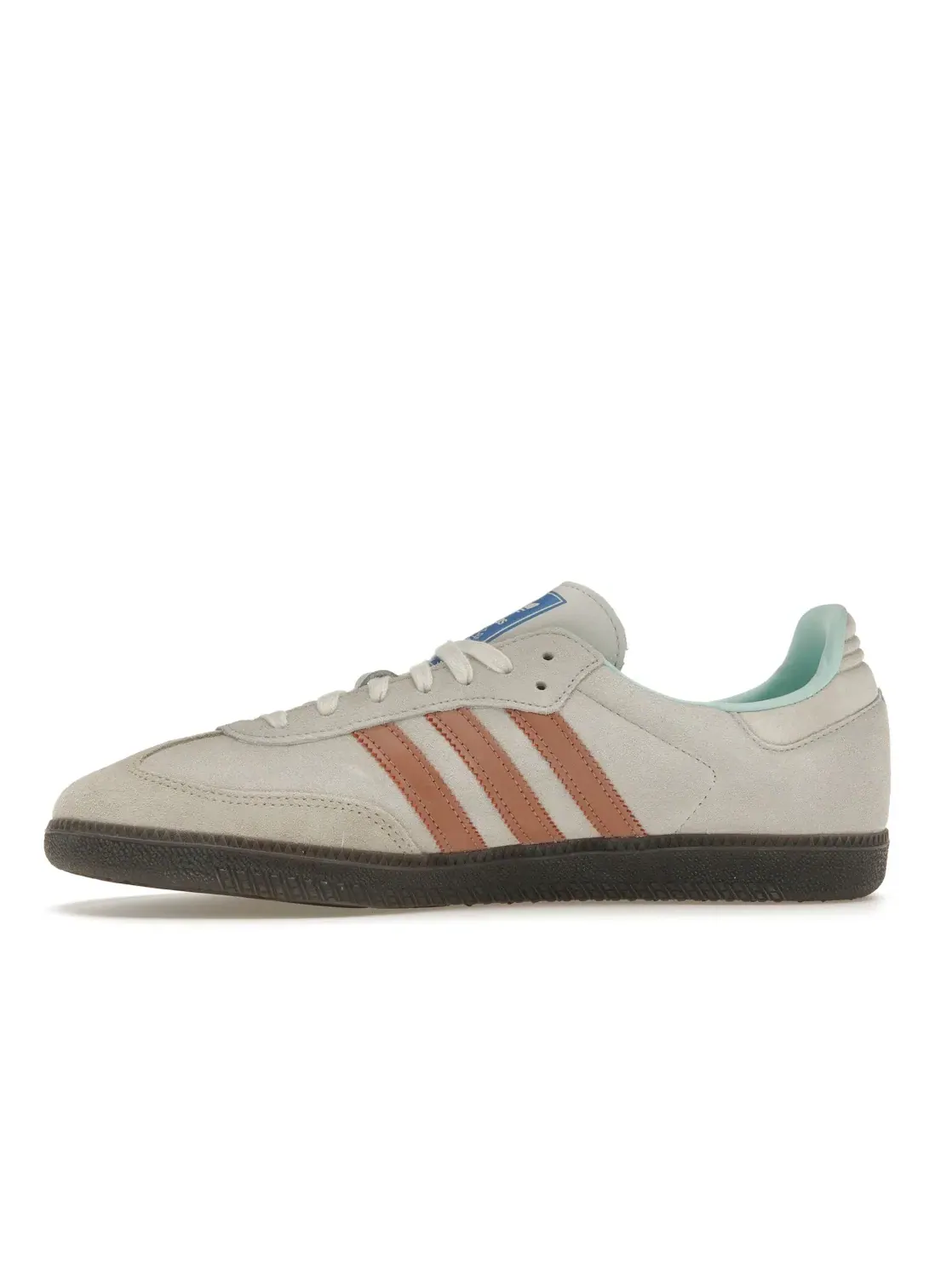 Мужские кроссовки из замши Samba OG Adidas — изображение 3 из 4, белый