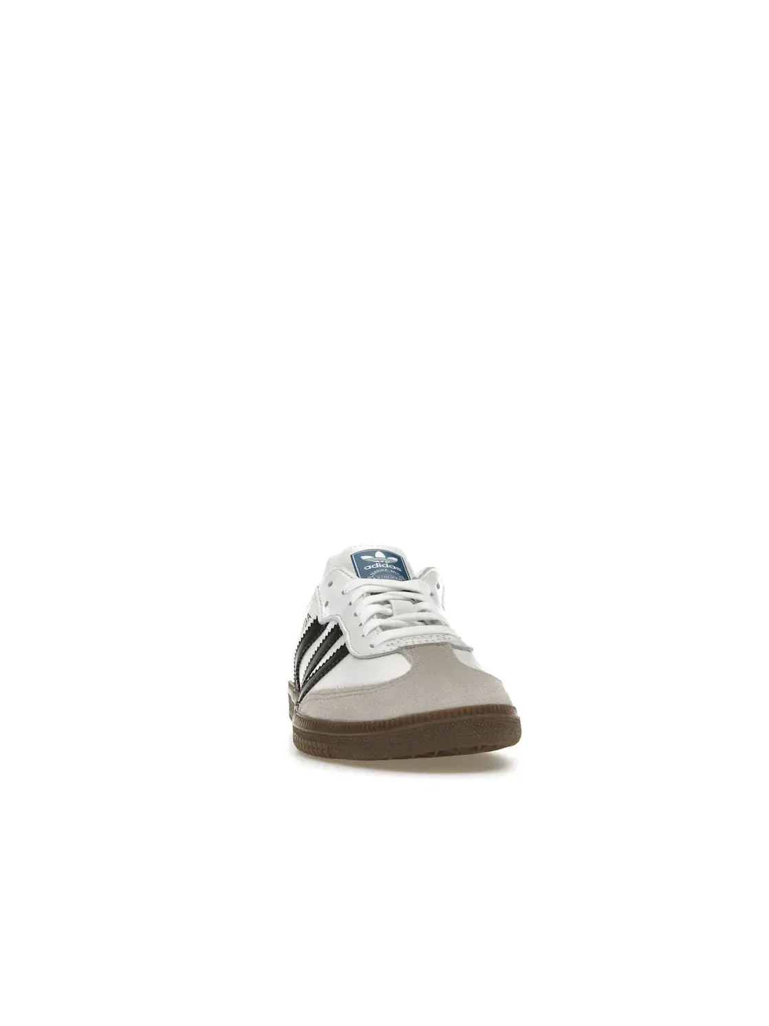 Детские кроссовки Lifestyle с принтом Samba OG Adidas — изображение 2 из 4, белый черный