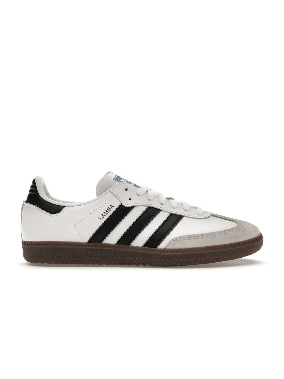 Женские кроссовки с Т-образным носком Adidas Samba OG — изображение 1 из 4, белый/черный/прозрачный