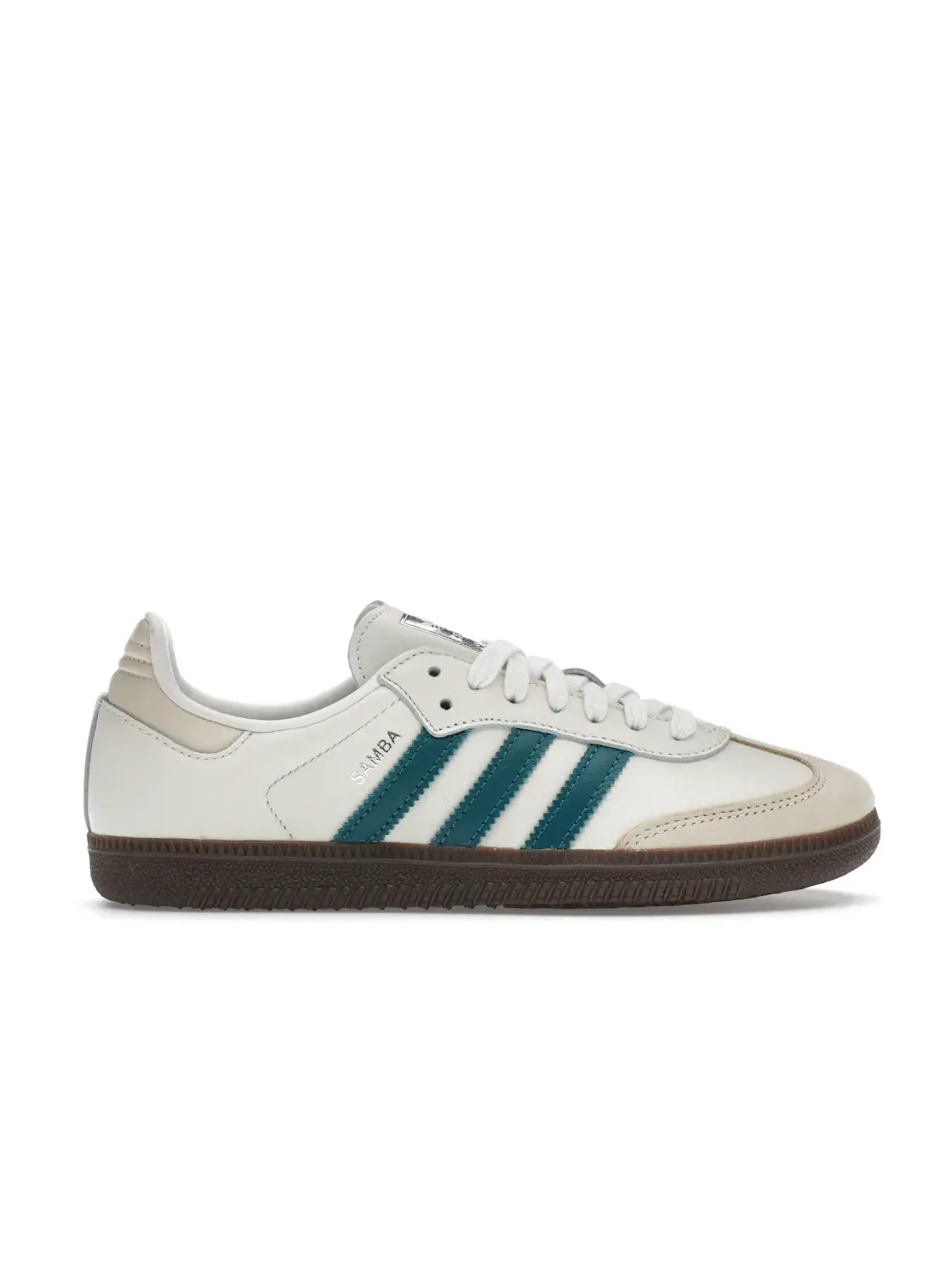 Женские кроссовки Lifestyle с замшевыми вставками Adidas Samba OG — изображение 1 из 4, белый белый