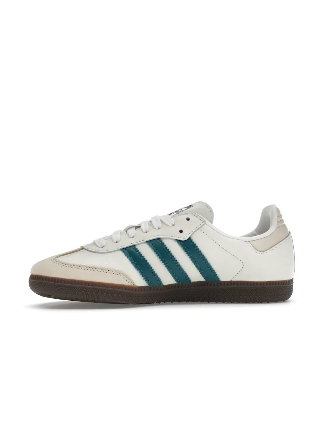 Женские кроссовки Lifestyle с замшевыми вставками Adidas Samba OG — изображение 3 из 4, белый белый