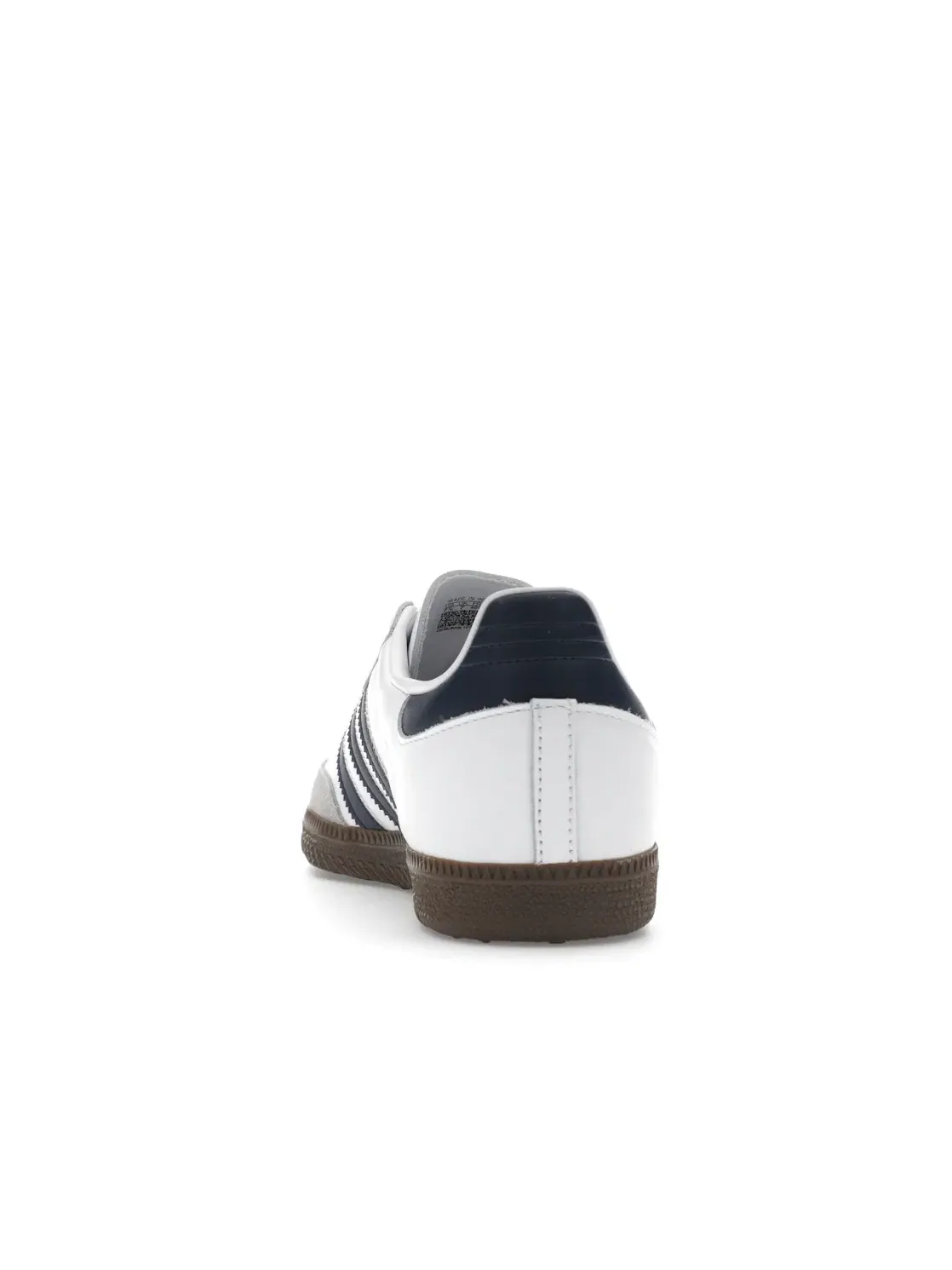 Мужские кроссовки с замшевыми вставками Adidas Samba OG — изображение 4 из 4, белый индиго прозрачный