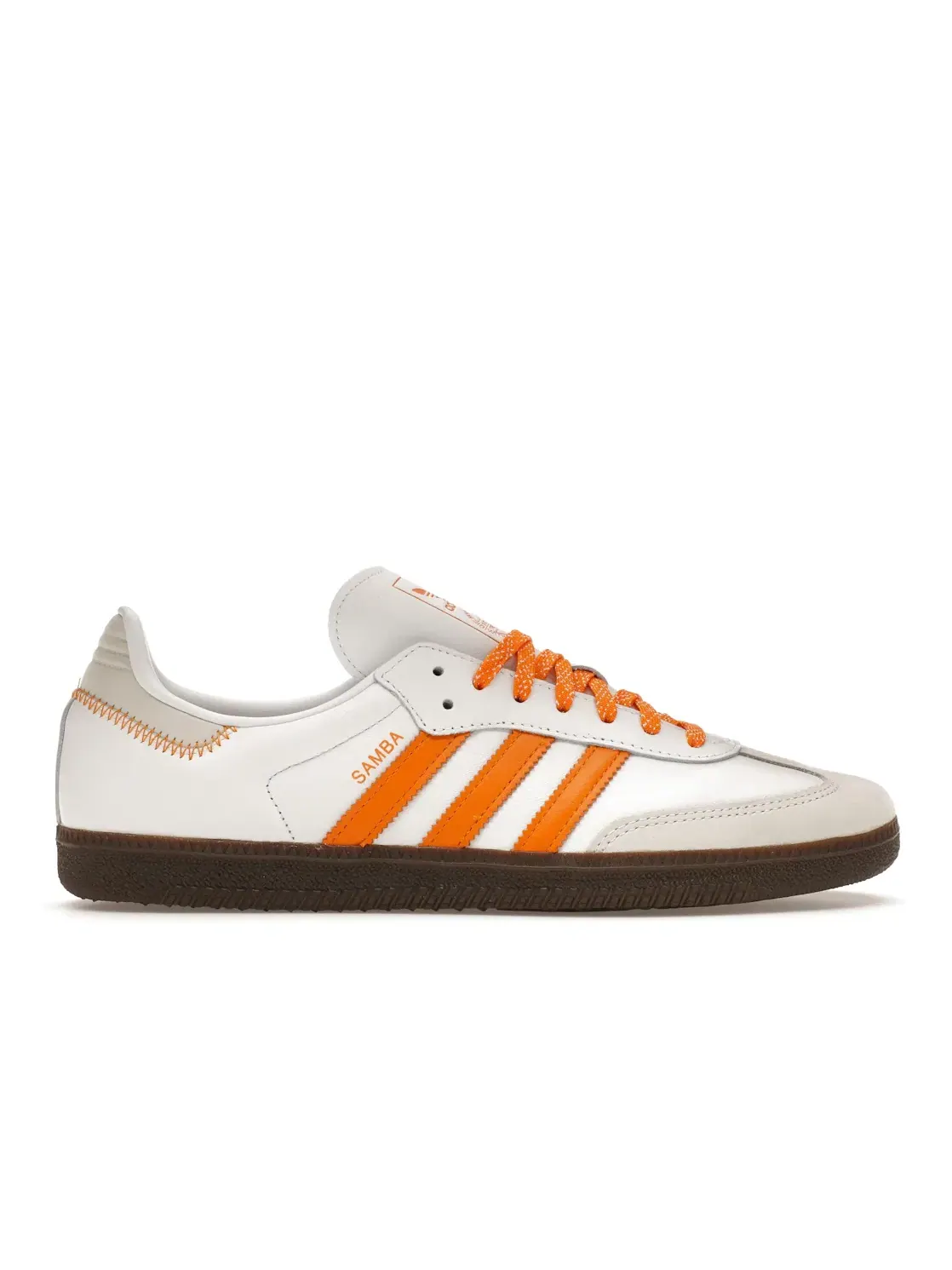 Женские кроссовки Lifestyle Adidas Samba OG — изображение 1 из 4, белый/оранжевый/белый