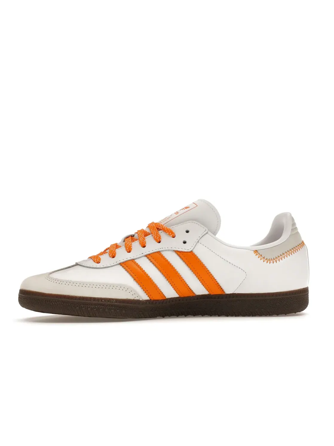 Женские кроссовки Lifestyle Adidas Samba OG — изображение 3 из 4, белый/оранжевый/белый