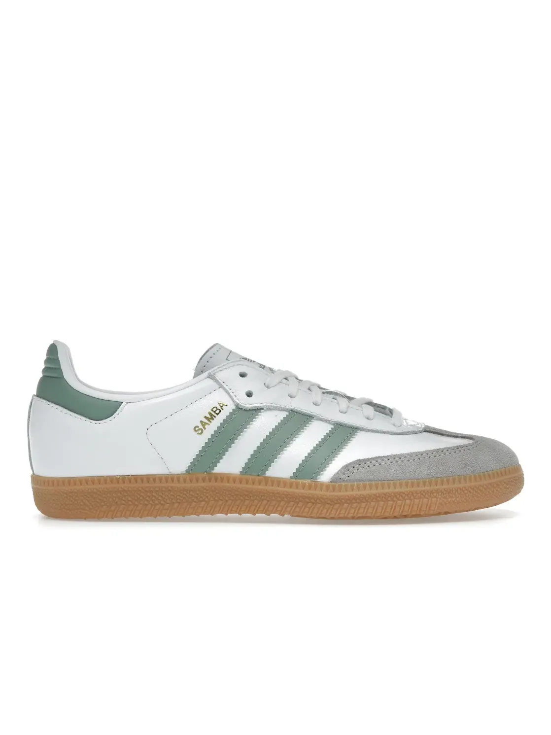 Детские кроссовки с замшевыми вставками Adidas Samba OG — изображение 1 из 4