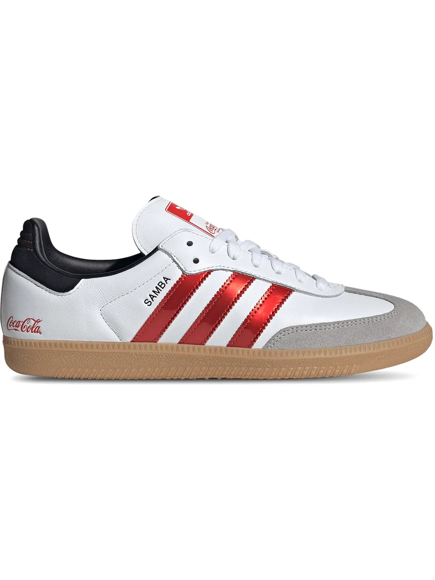 Мужские кроссовки с замшевыми вставками Adidas Samba OG — изображение 1 из 1, белый