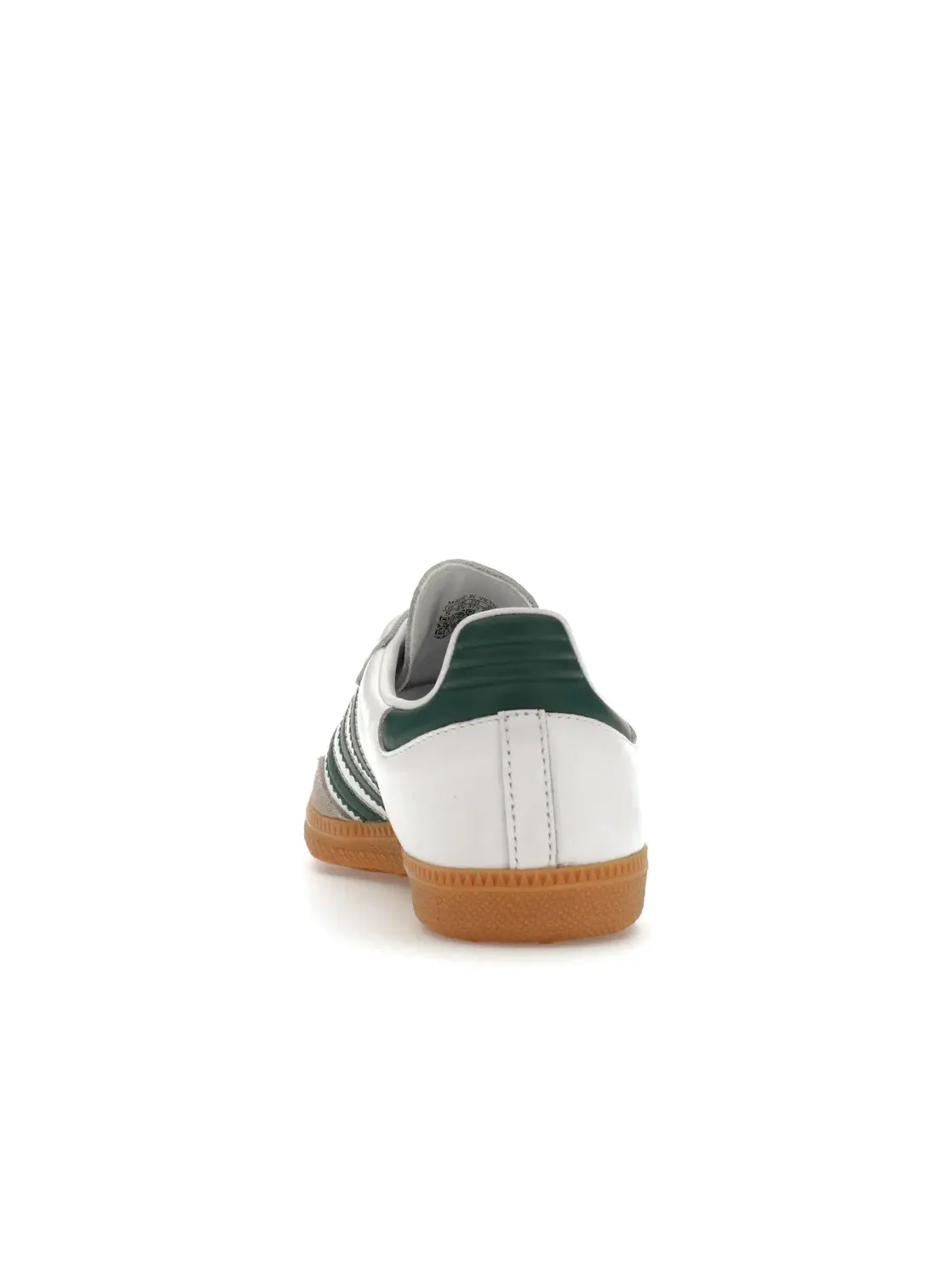 Мужские кроссовки с замшевым накладком Adidas Samba OG — изображение 4 из 4, белый/зеленый
