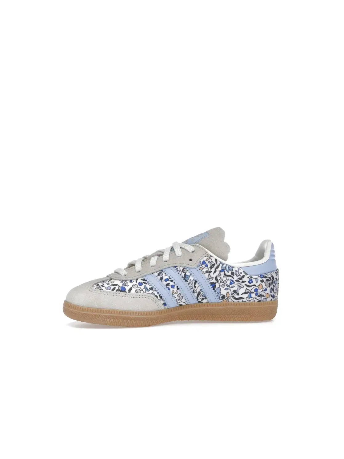 Детские кроссовки с принтом Adidas Samba OG Comfort Closure Liberty London Blue Floral Adidas — изображение 3 из 4