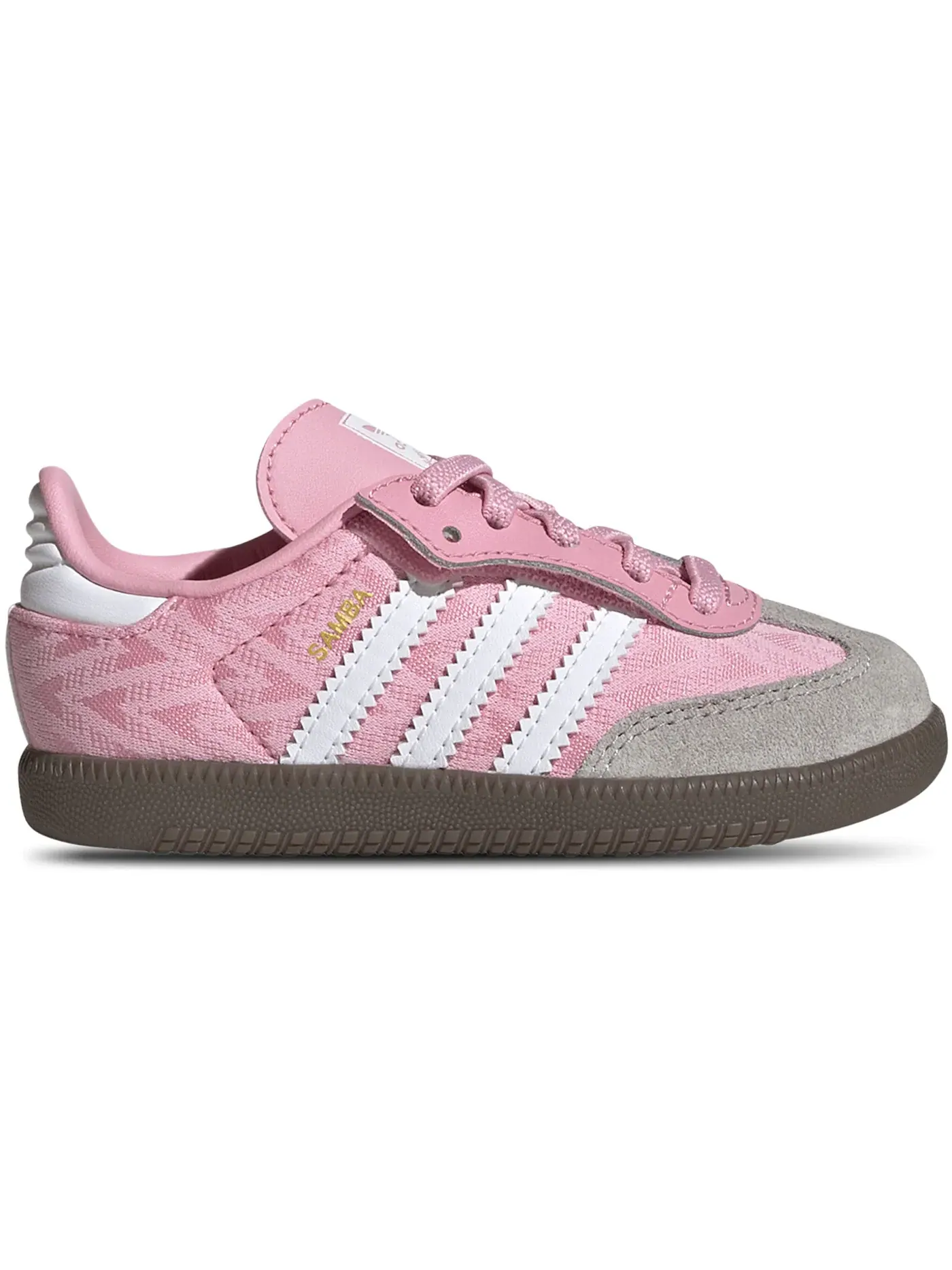 Детские кеды Lifestyle Adidas Samba OG Comfort Closure — изображение 1 из 1, светлый розовый/белый