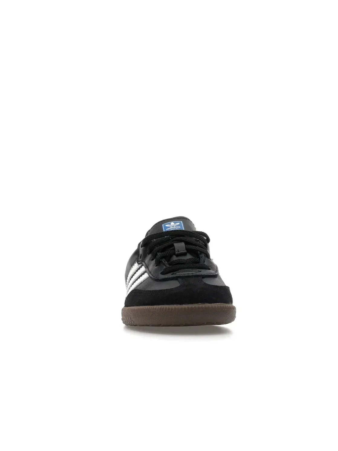 Детские кроссовки классические Samba OG Adidas — изображение 2 из 4, черный белый