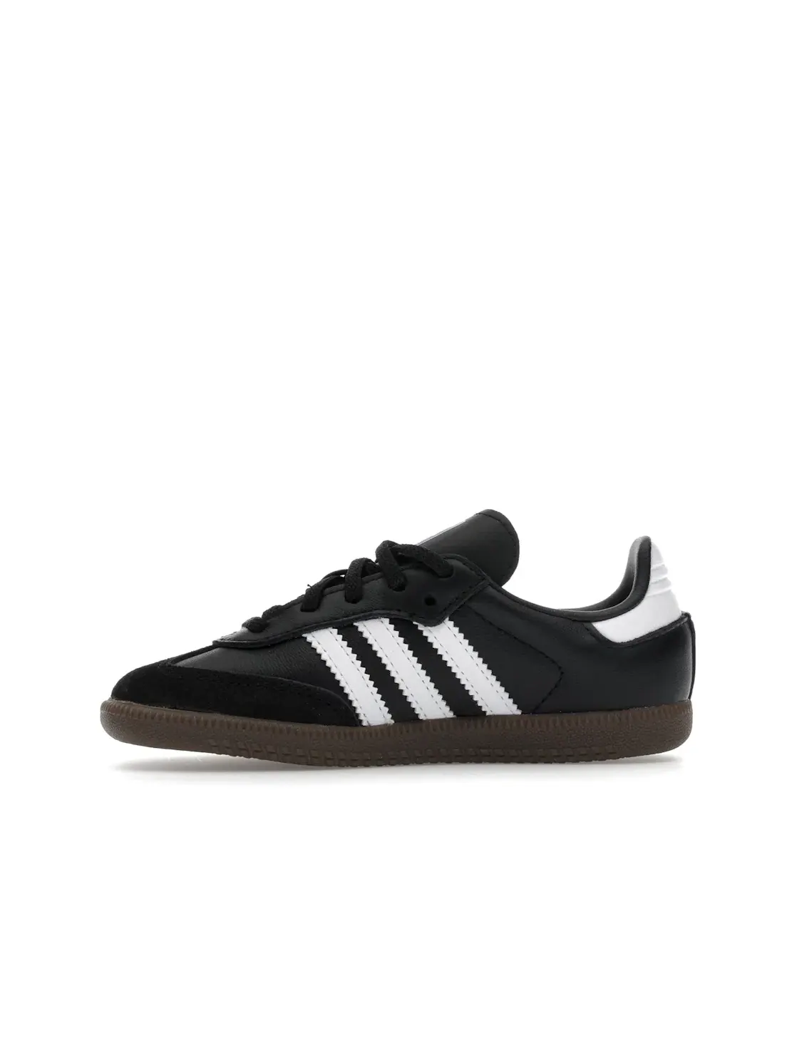 Детские кроссовки классические Samba OG Adidas — изображение 3 из 4, черный белый