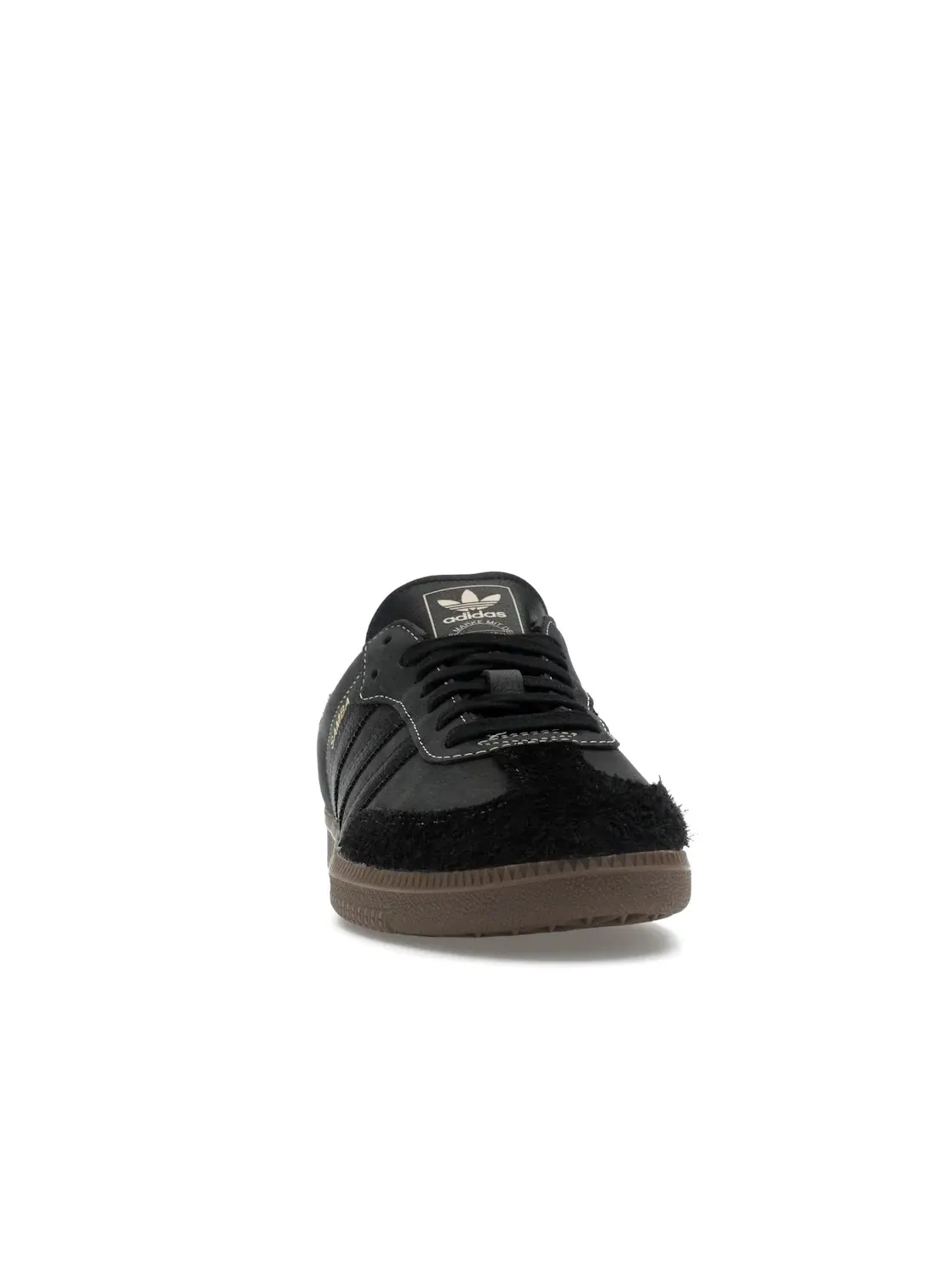 Женские кроссовки Lifestyle с замшевыми вставками Adidas Samba OG — изображение 2 из 4, черный черный песочный