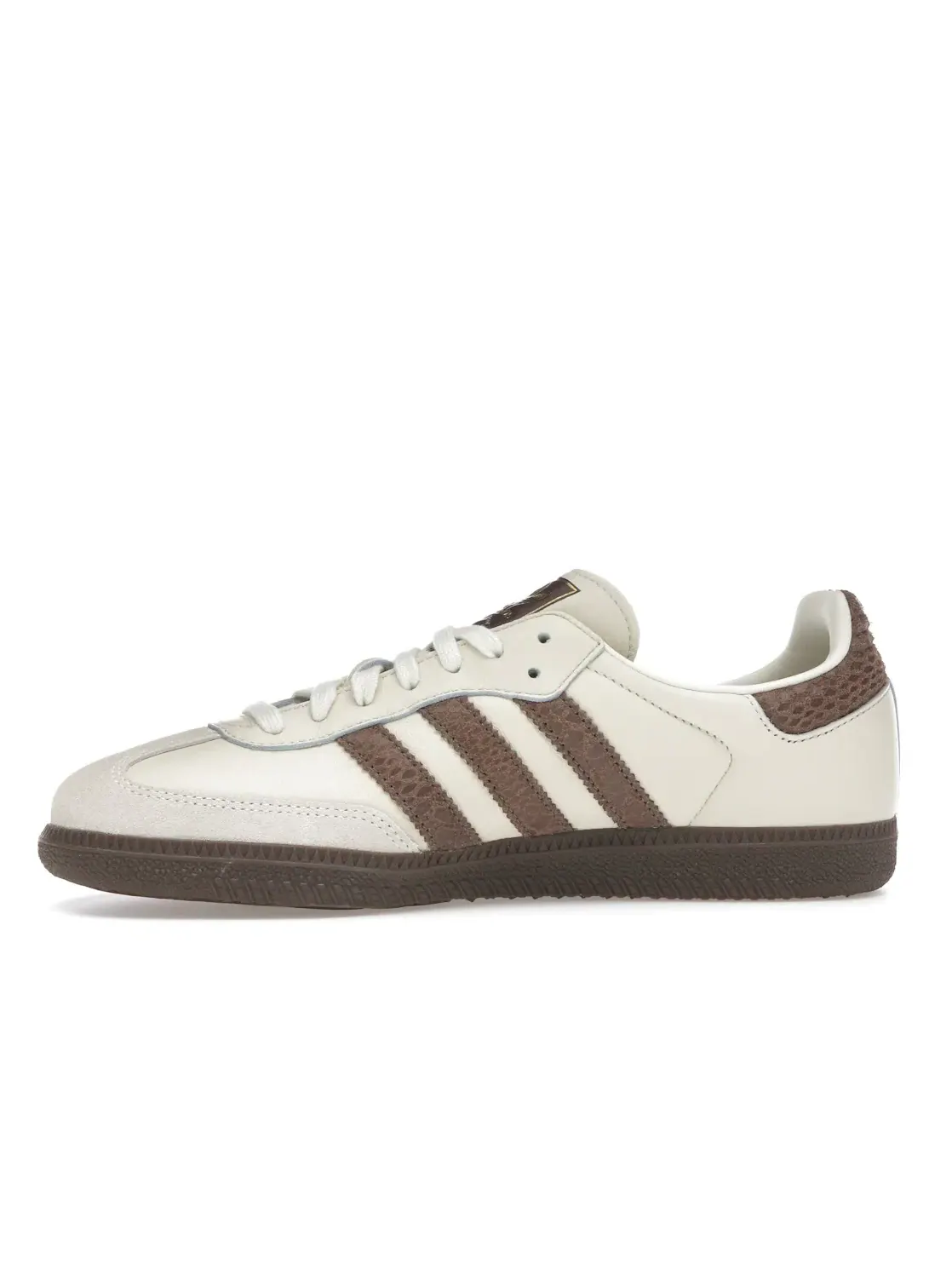 Женские кроссовки lifestyle с замшевыми вставками Adidas Samba OG — изображение 3 из 4, кремовый белый