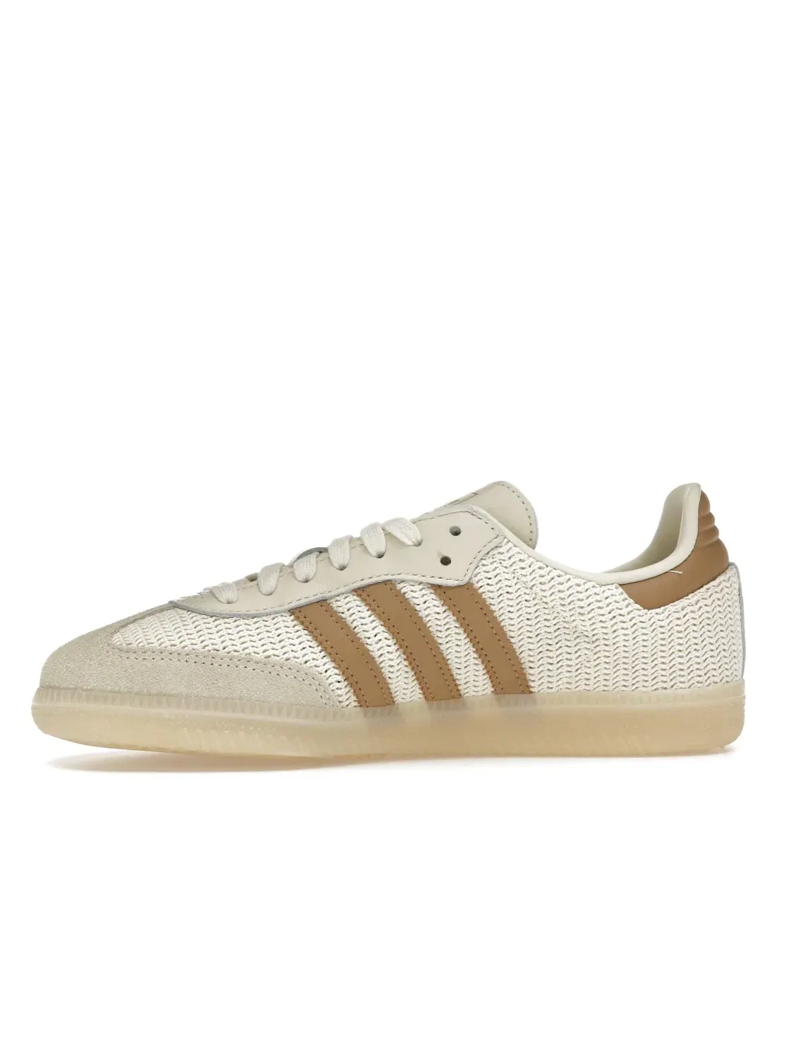 Мужские кроссовки Lifestyle с замшевым накладкой Adidas Samba OG — изображение 3 из 4, кремовый белый//песочный