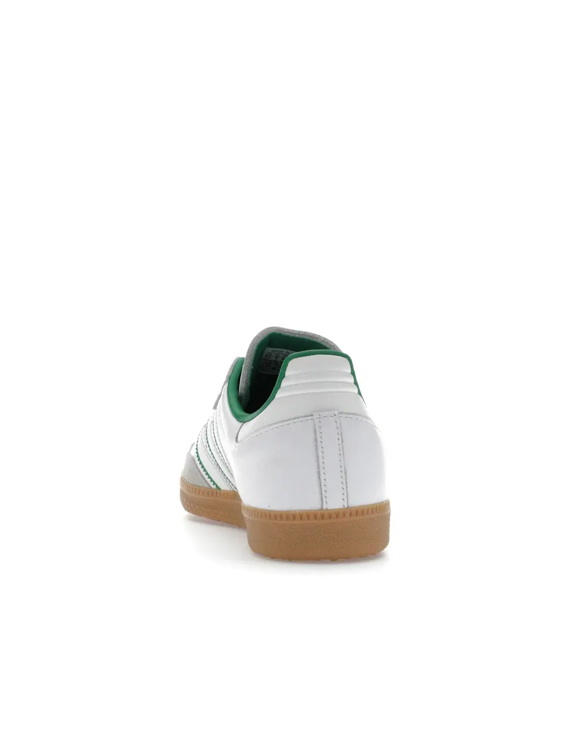 Мужские кроссовки lifestyle Adidas Samba OG — изображение 4 из 4, белый белый зеленый