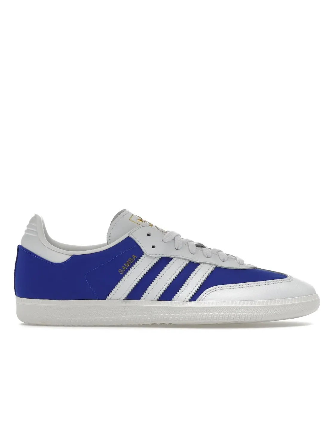 Мужские кроссовки Lifestyle с классическим дизайном Adidas Samba OG — изображение 1 из 4, белый/белый/синий