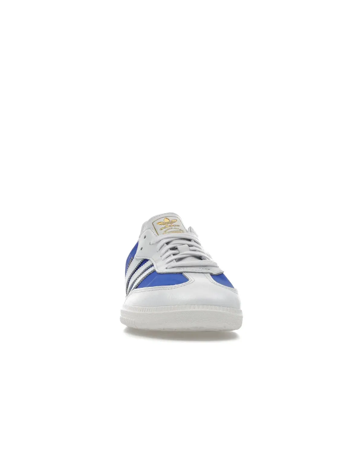 Мужские кроссовки Lifestyle с классическим дизайном Adidas Samba OG — изображение 2 из 4, белый/белый/синий