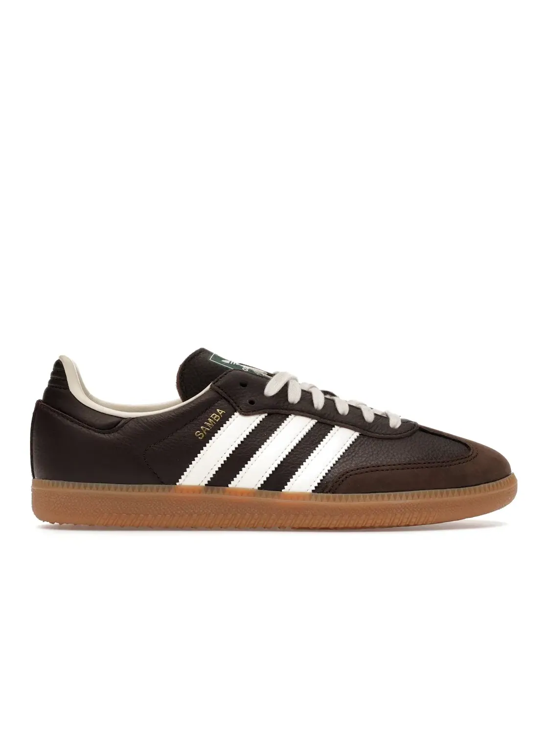 Мужские кроссовки Lifestyle Adidas Samba OG — изображение 1 из 4, темный коричневый/белый