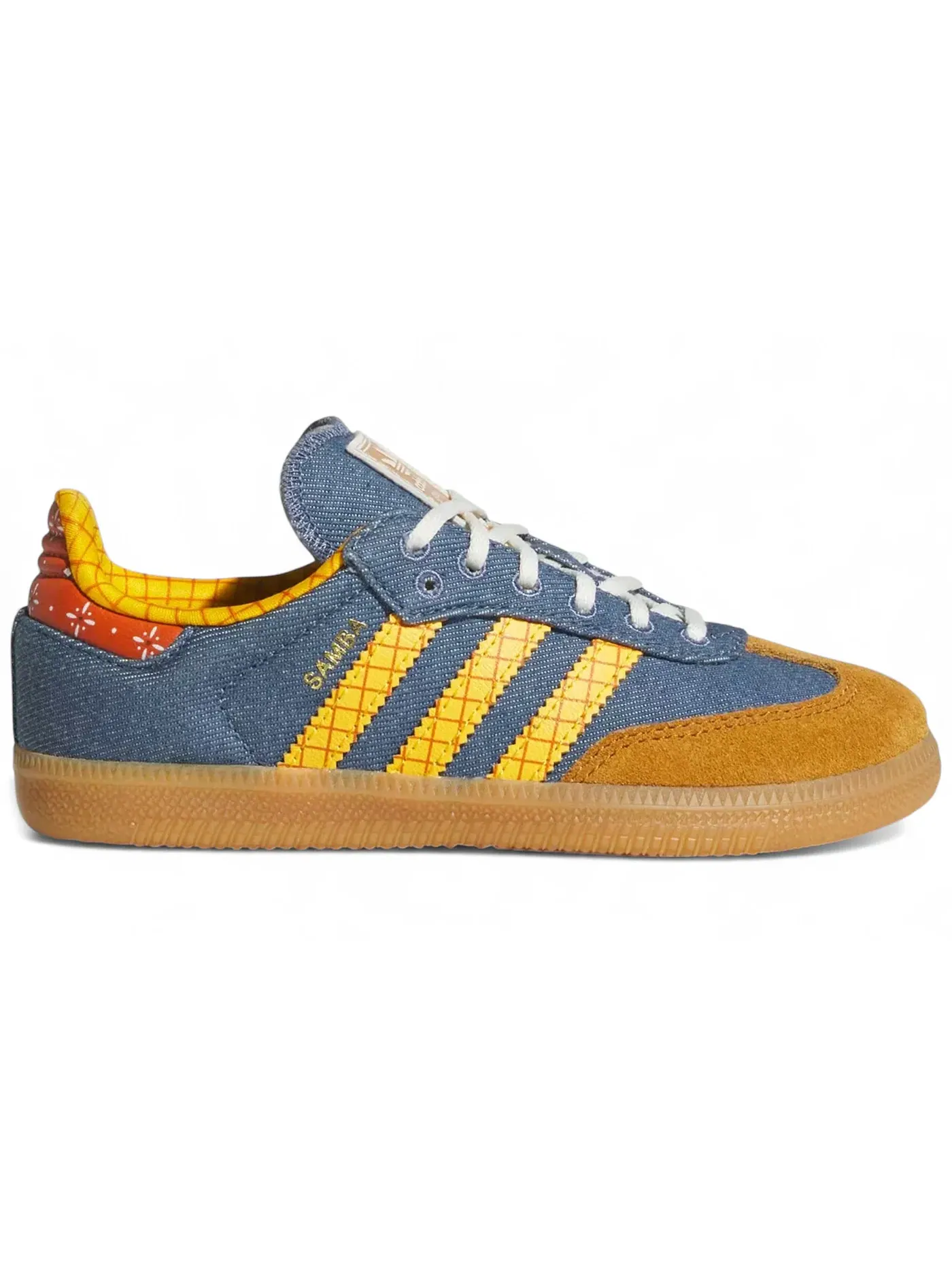 Детские кроссовки для мальчиков с принтом Adidas Samba OG Disney Pixar's Toy Story Woody — изображение 1 из 1
