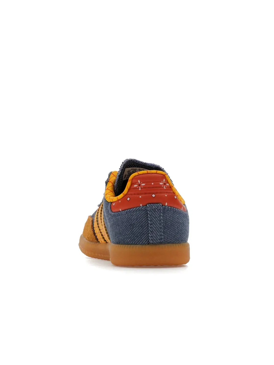 Детские кроссовки с эластичными шнурками Adidas Samba OG Elastic Laces Disney Pixar's Toy Story Woody — изображение 4 из 4
