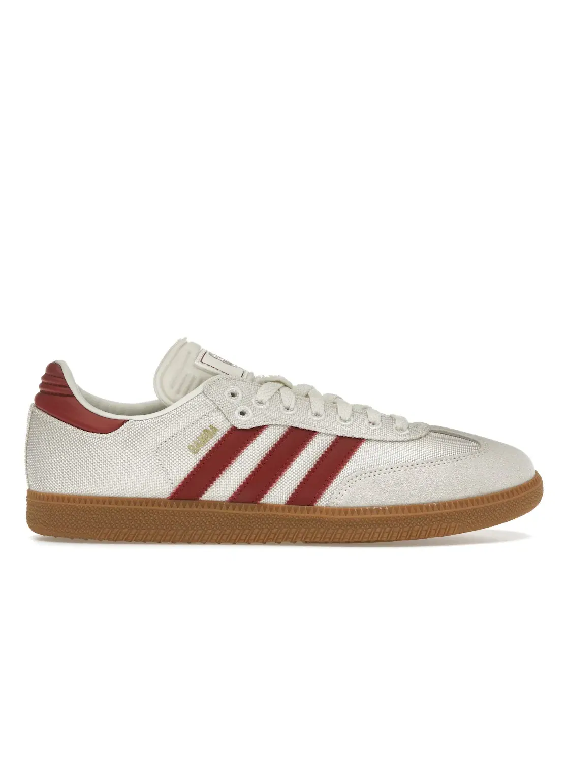Мужские кроссовки Lifestyle Adidas Samba OG — изображение 1 из 4, белый/красный