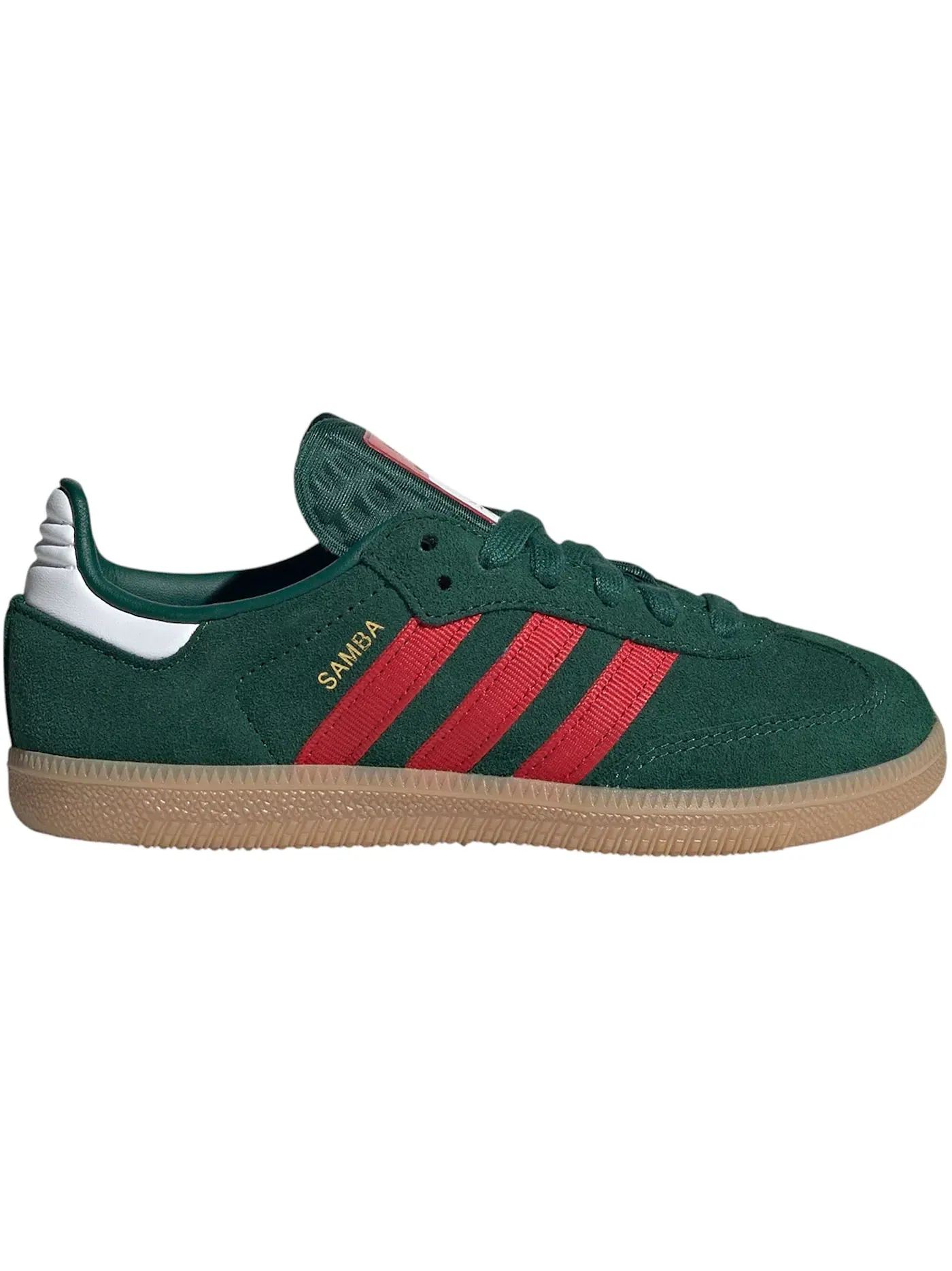 Детские кроссовки Lifestyle Adidas Samba OG — изображение 1 из 1, темный зеленый