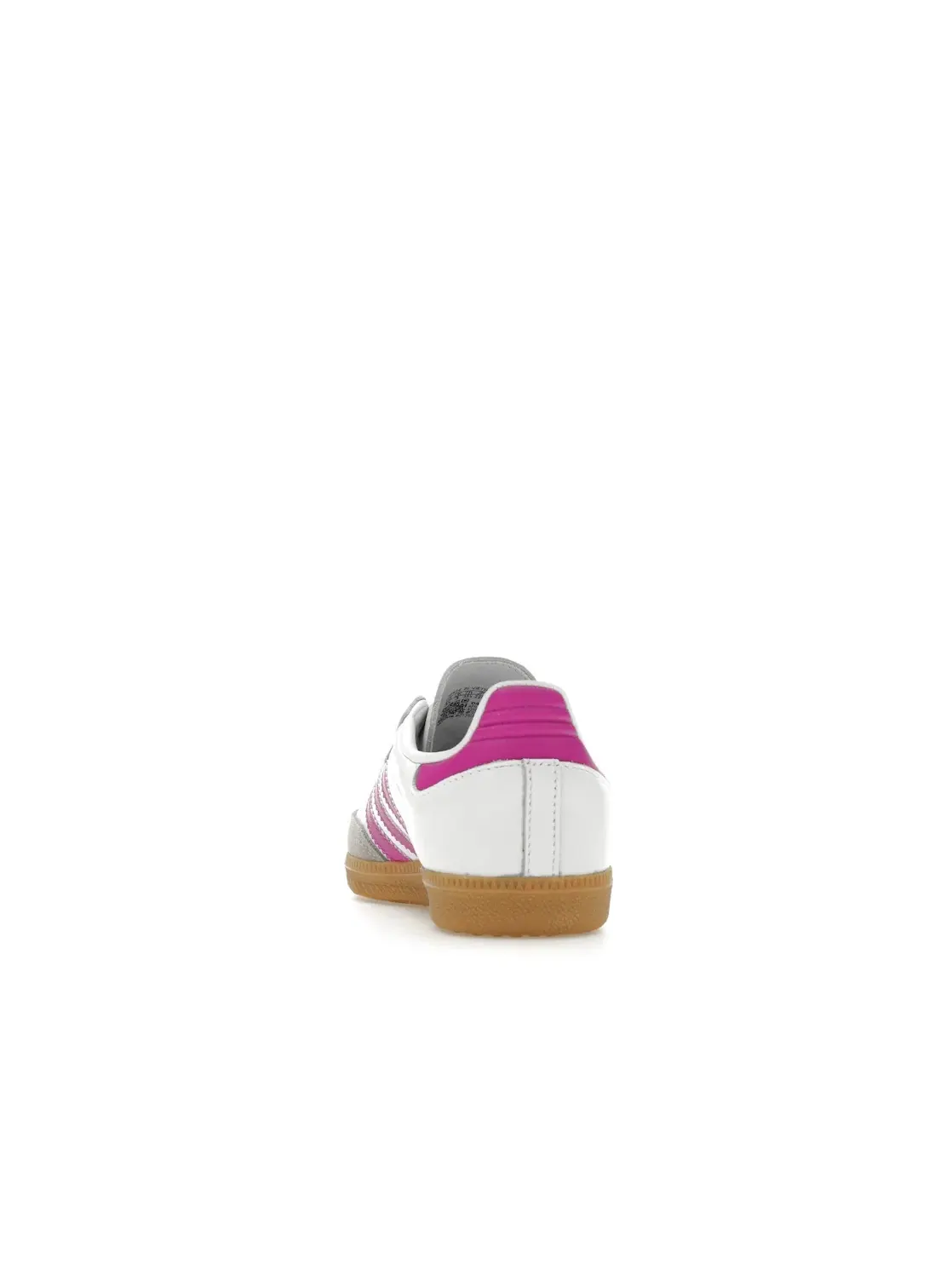 Детские кроссовки с замшевыми вставками Adidas Samba OG — изображение 4 из 4, белый/фиолетовый
