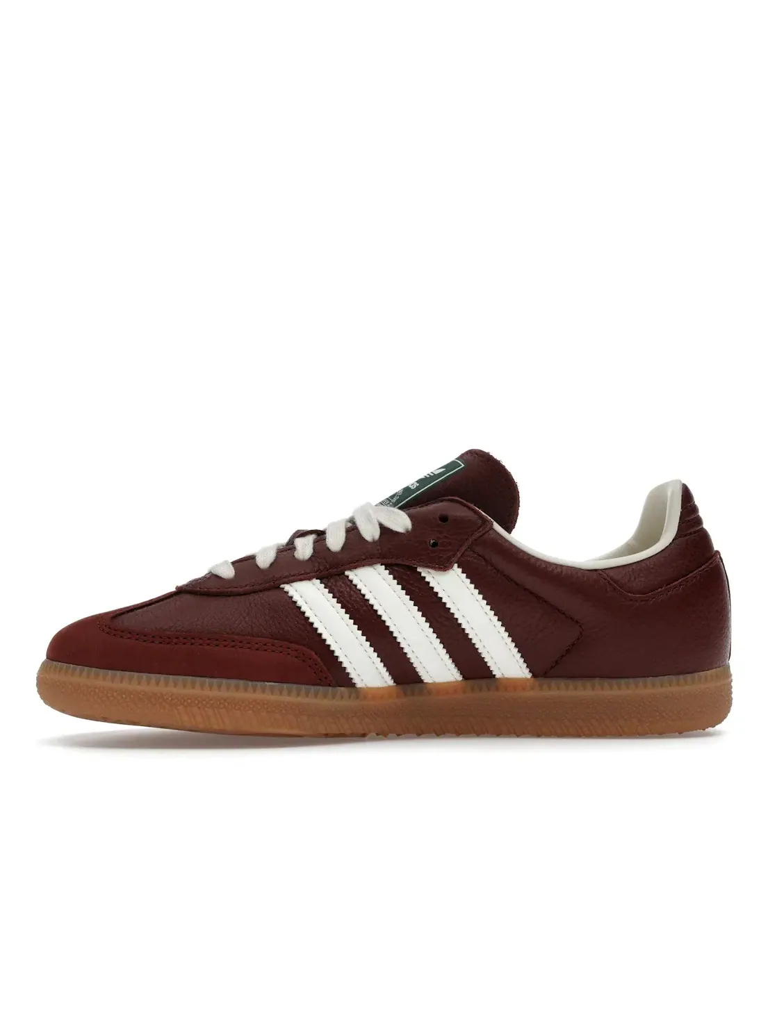 Мужские кроссовки замшевые Samba OG Adidas — изображение 3 из 4, коричневый/белый