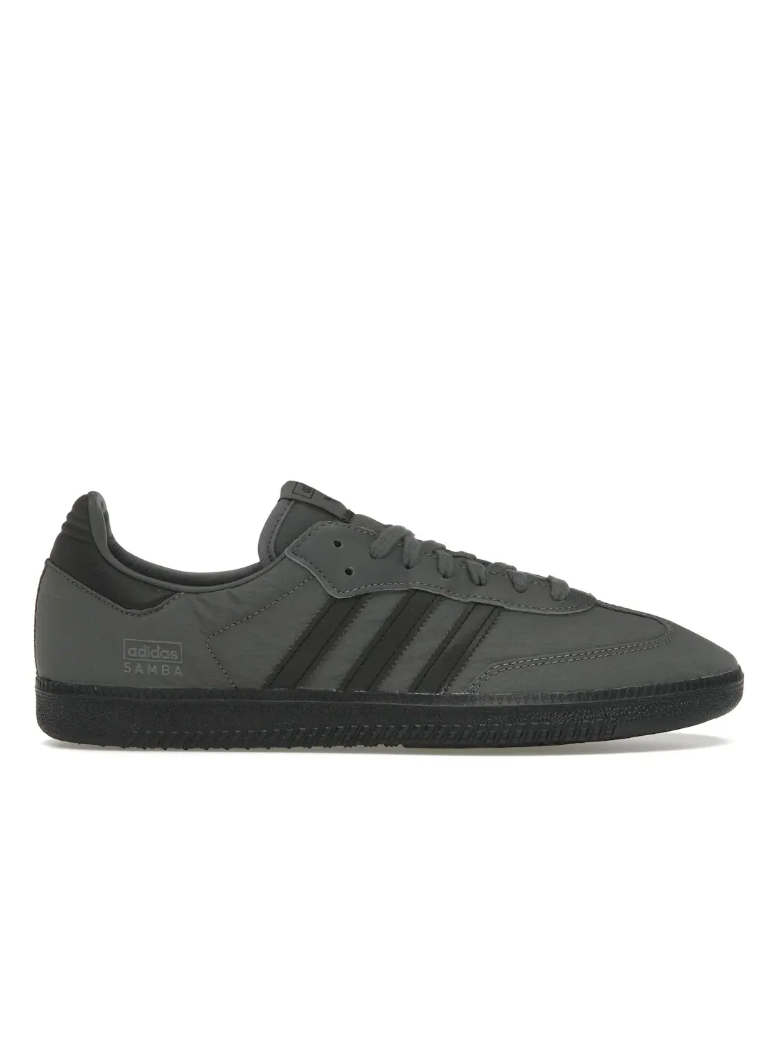Мужские кроссовки с замшевым верхом Adidas Samba OG — изображение 1 из 4, серый/черный/черный