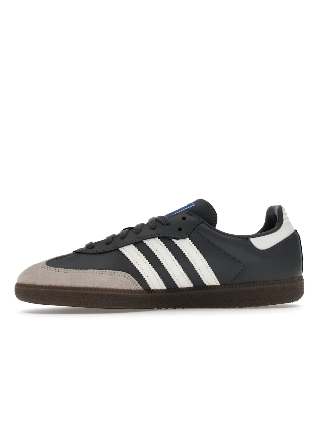 Мужские кроссовки с замшевым верхом Adidas Samba OG — изображение 3 из 4, серый белый