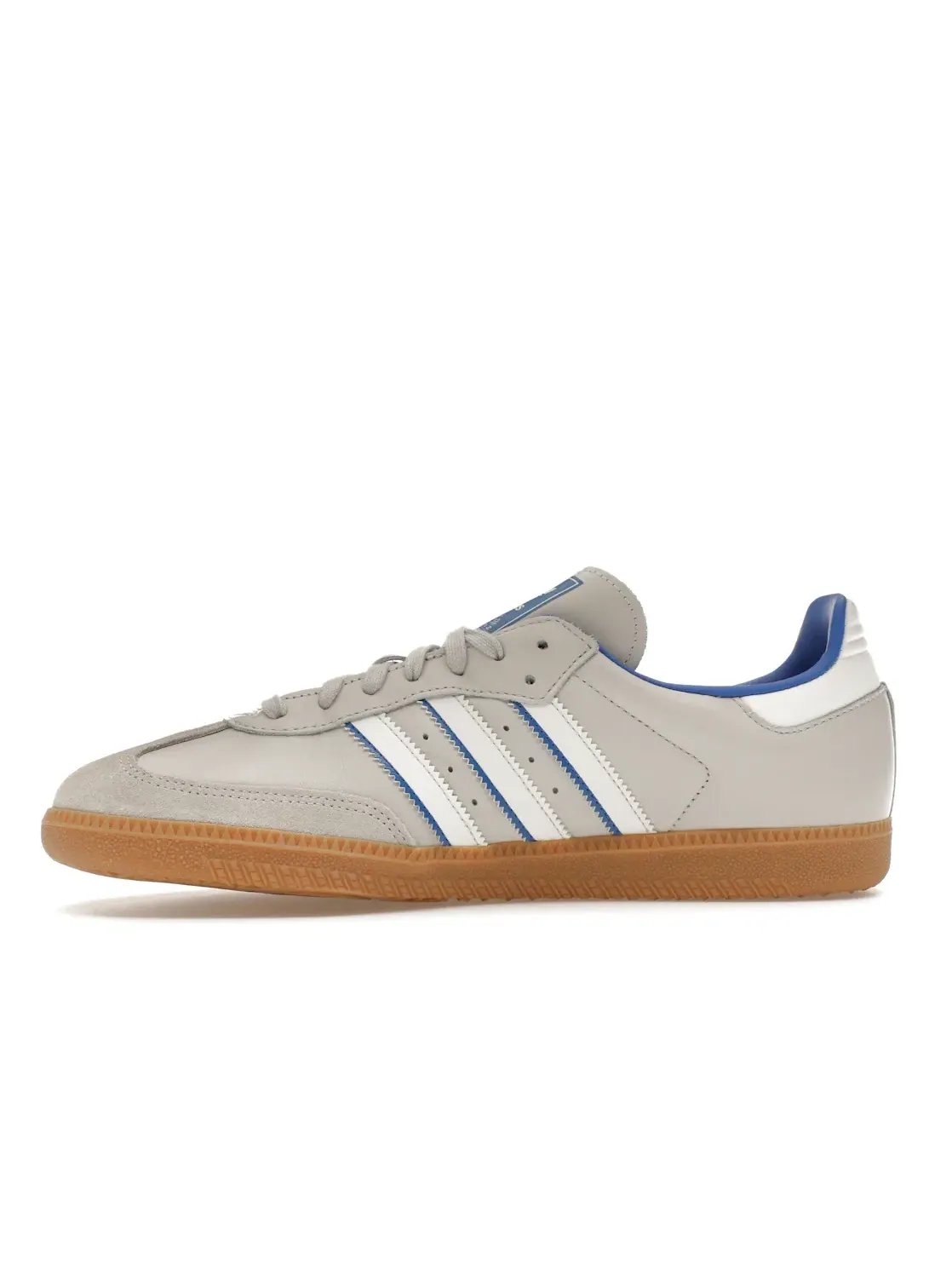 Мужские кроссовки Lifestyle Adidas Samba OG — изображение 3 из 4, серый/белый/синий