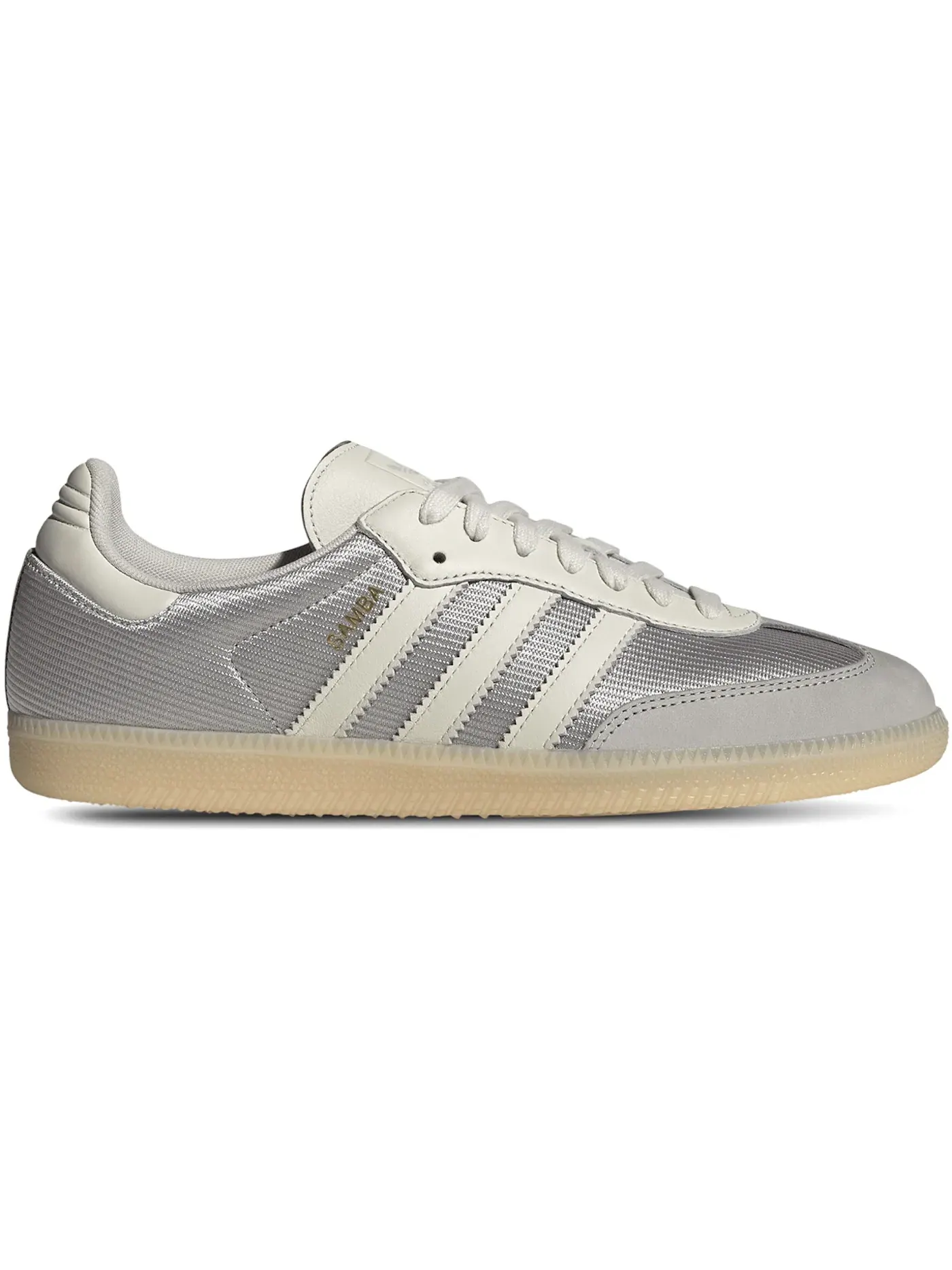 Мужские кроссовки Lifestyle Adidas Samba OG — изображение 1 из 1, серый/белый/песочный