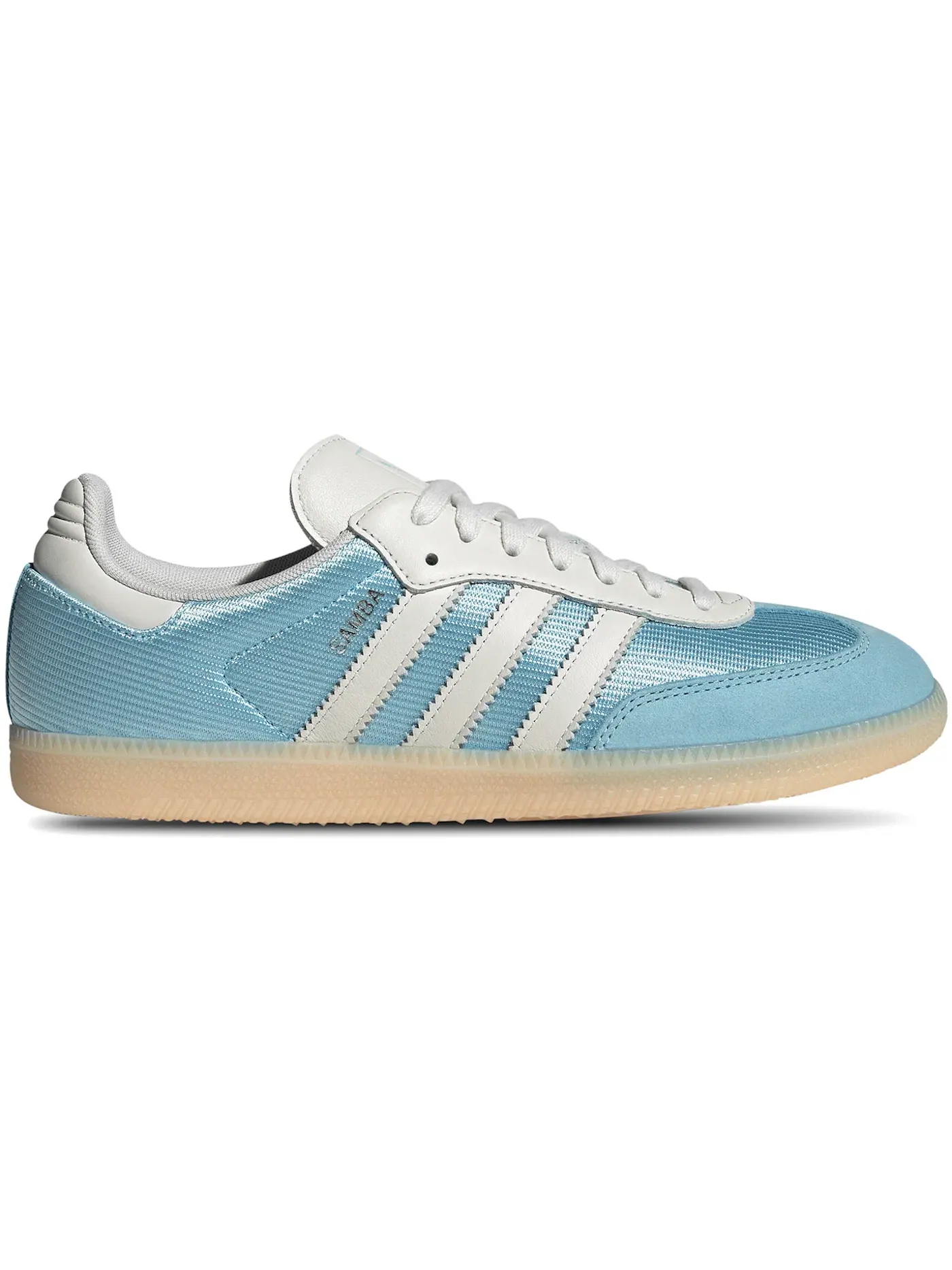 Мужские кроссовки Lifestyle Adidas Samba OG — изображение 1 из 1, синий/белый/песочный