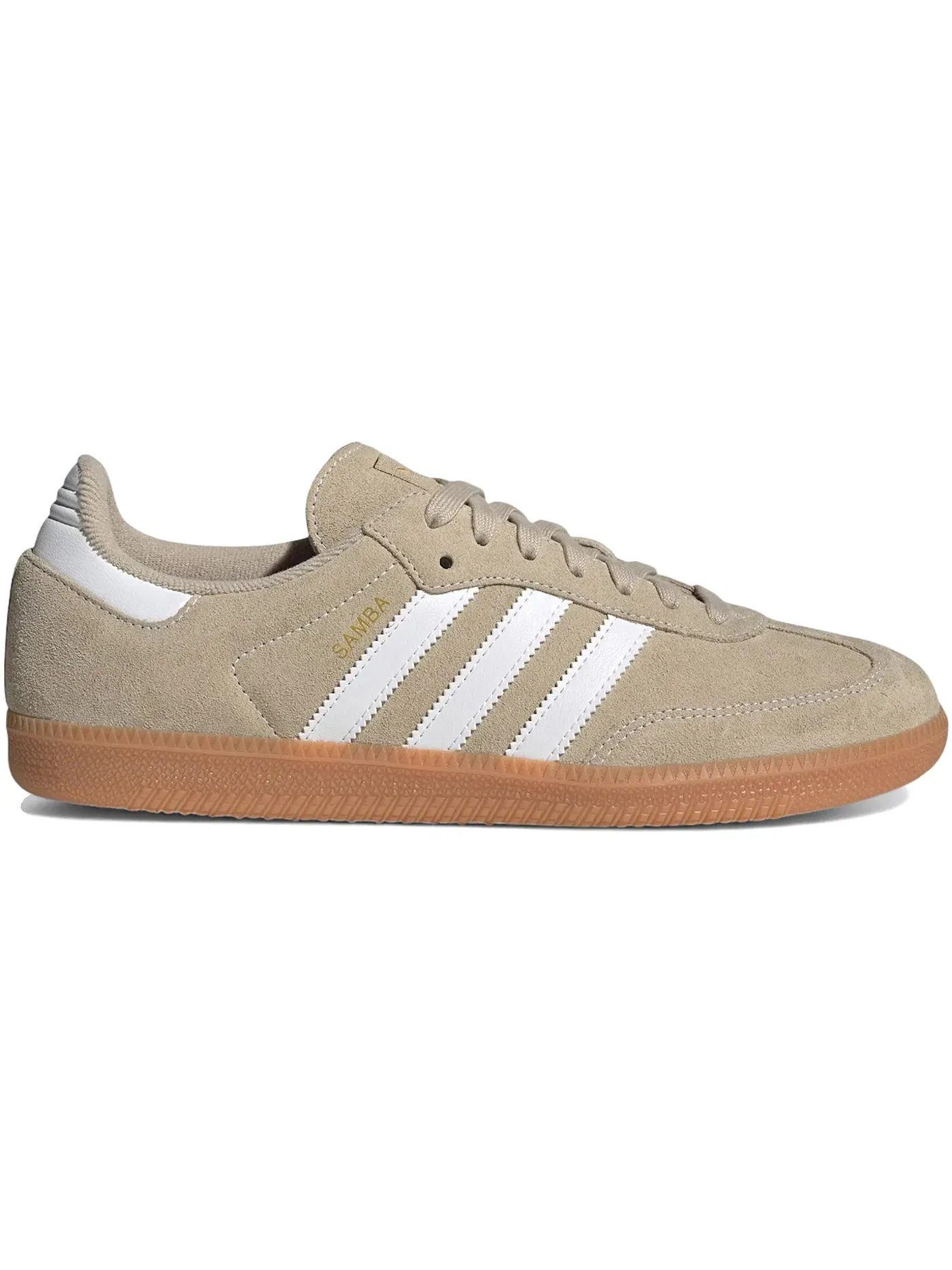 Женские кроссовки Lifestyle Adidas Samba OG — изображение 1 из 1, хаки белый