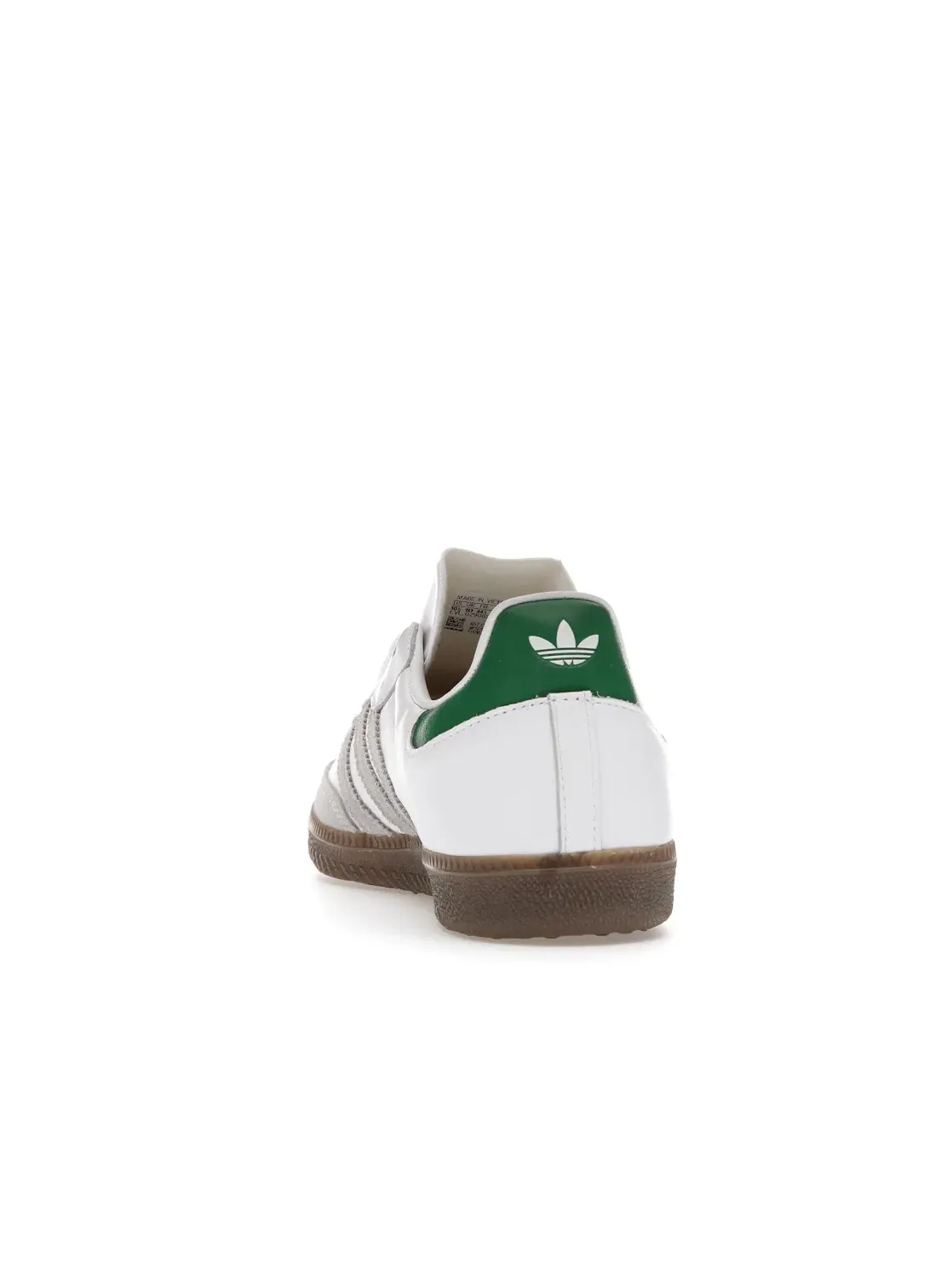 Мужские кроссовки Lifestyle с премиальной кожи Kith Classics White Green Adidas — изображение 4 из 4, белый//золотистый
