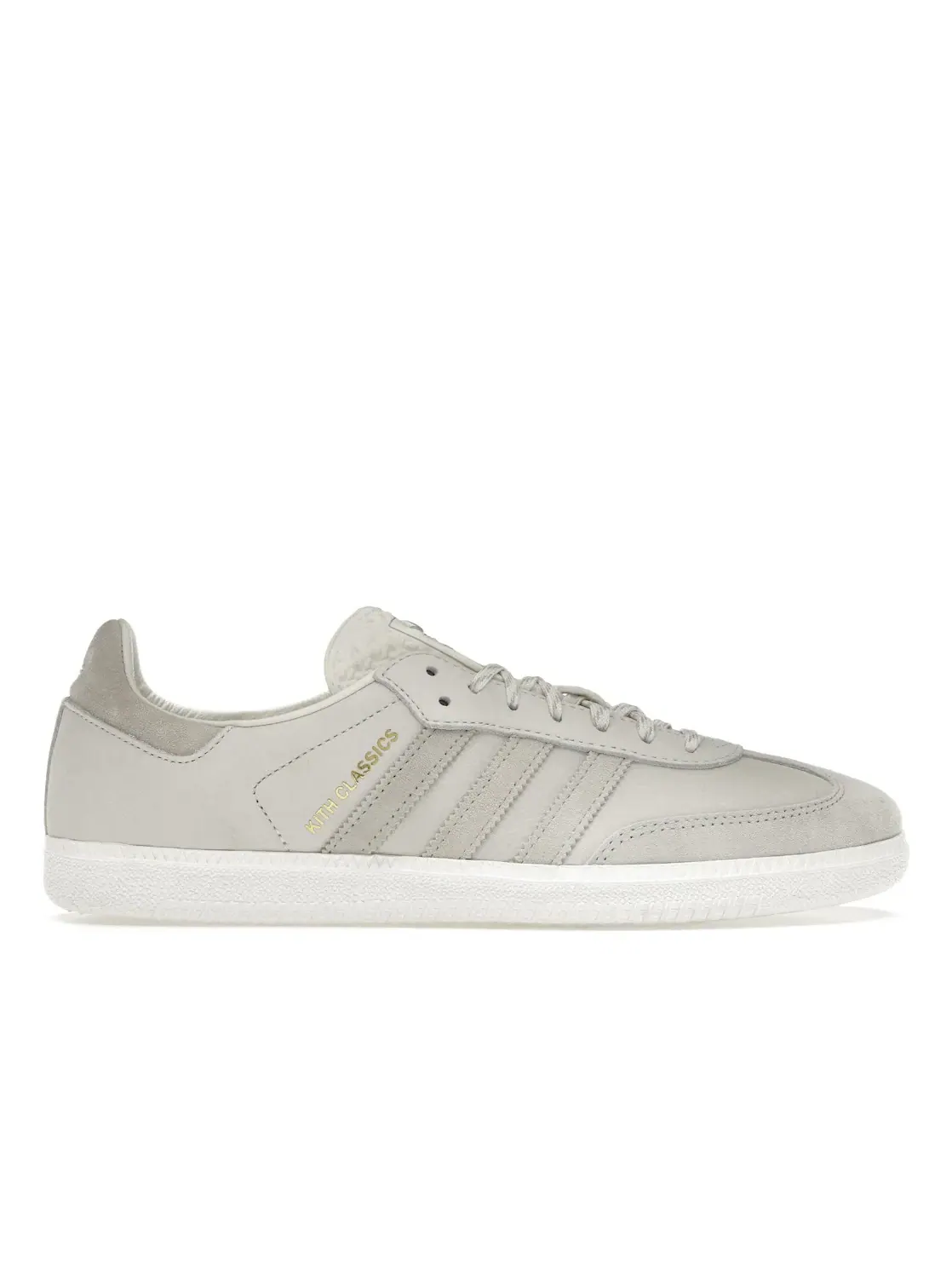 Мужские кроссовки lifestyle Adidas Samba OG Kith Classics — изображение 1 из 4, белый/белый/серый