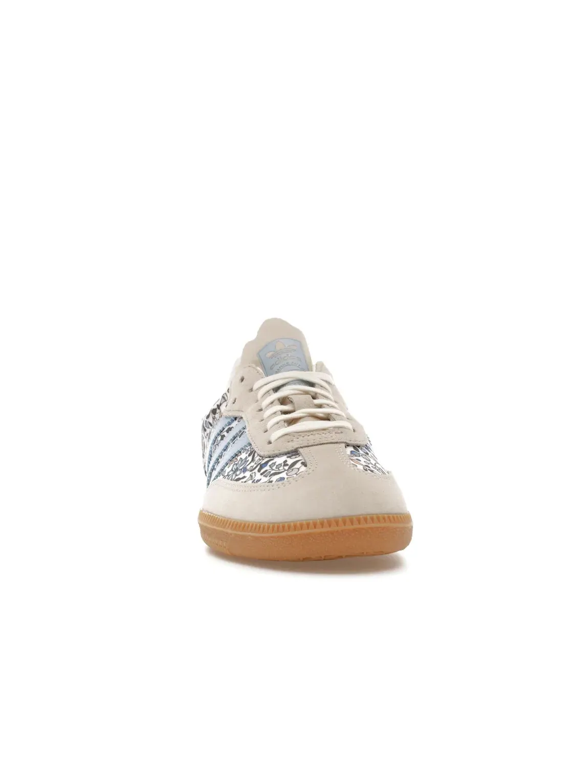 Детские кроссовки с цветочным принтом Adidas Samba OG — изображение 2 из 4, синий/белый