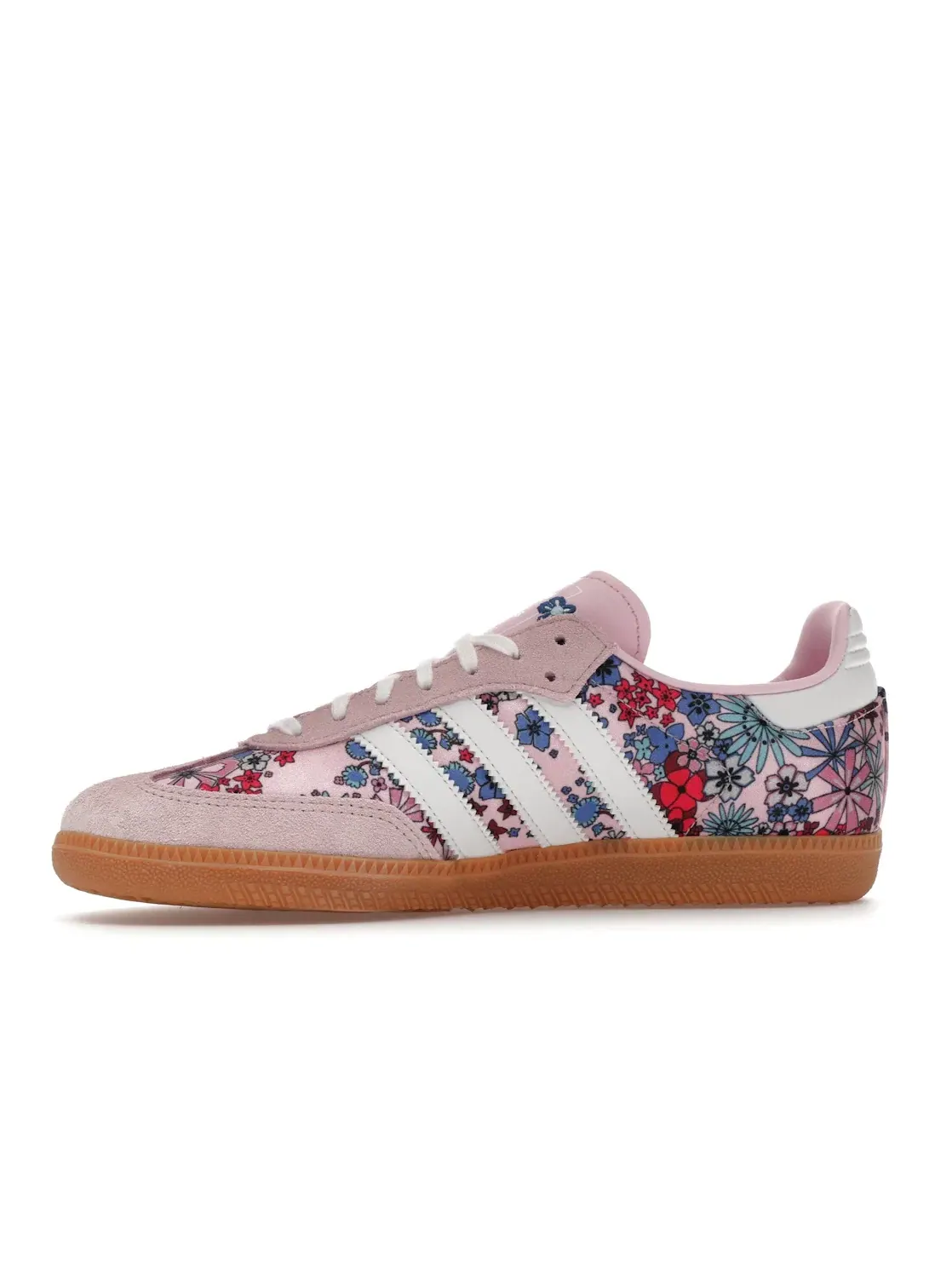 Детские кроссовки Lifestyle с принтом Adidas Samba OG — изображение 3 из 4, прозрачный розовый белый